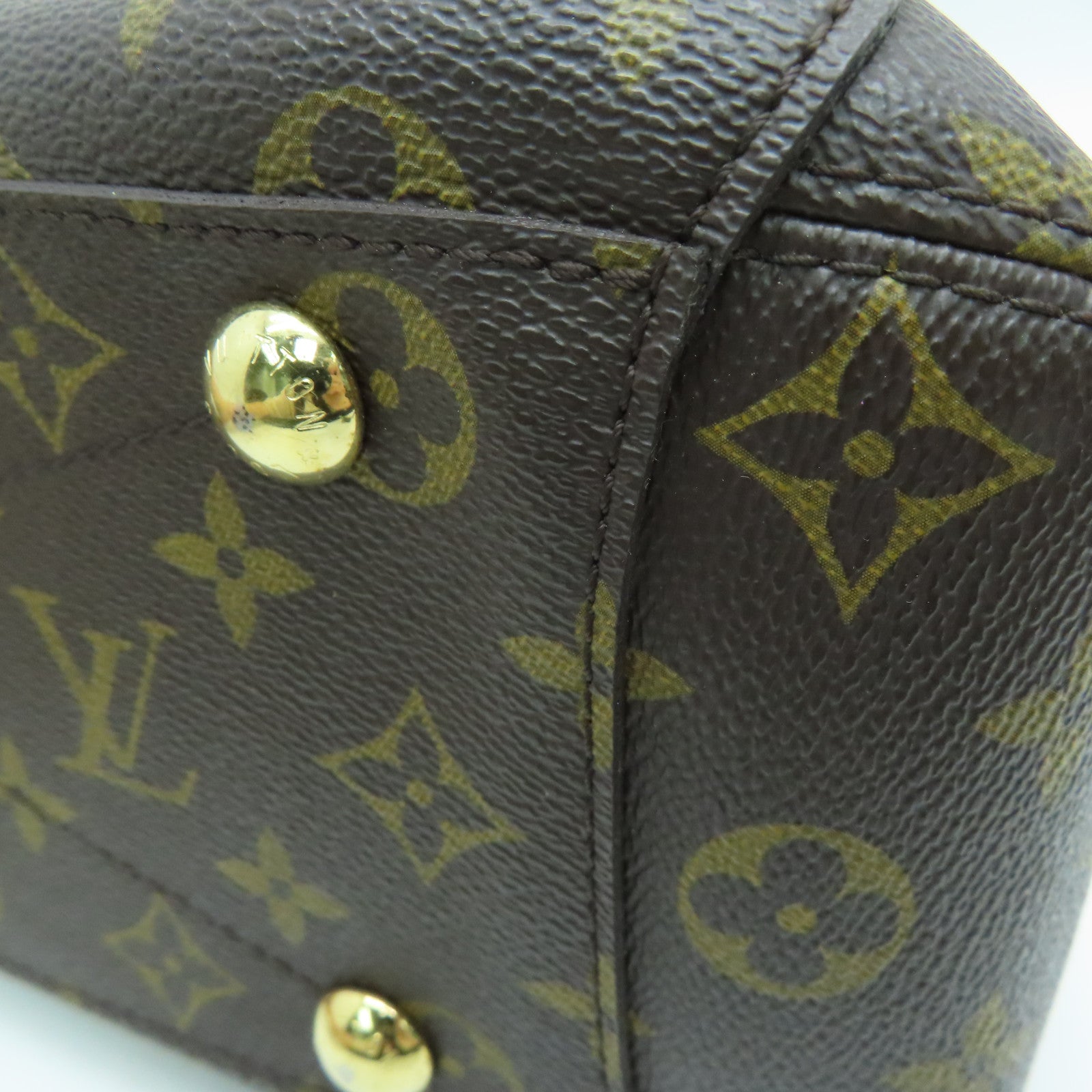 LOUIS VUITTON Monogram Montaigne MM gold buckle handle shoulder bag br –  Brand Off Hong Kong Online Store