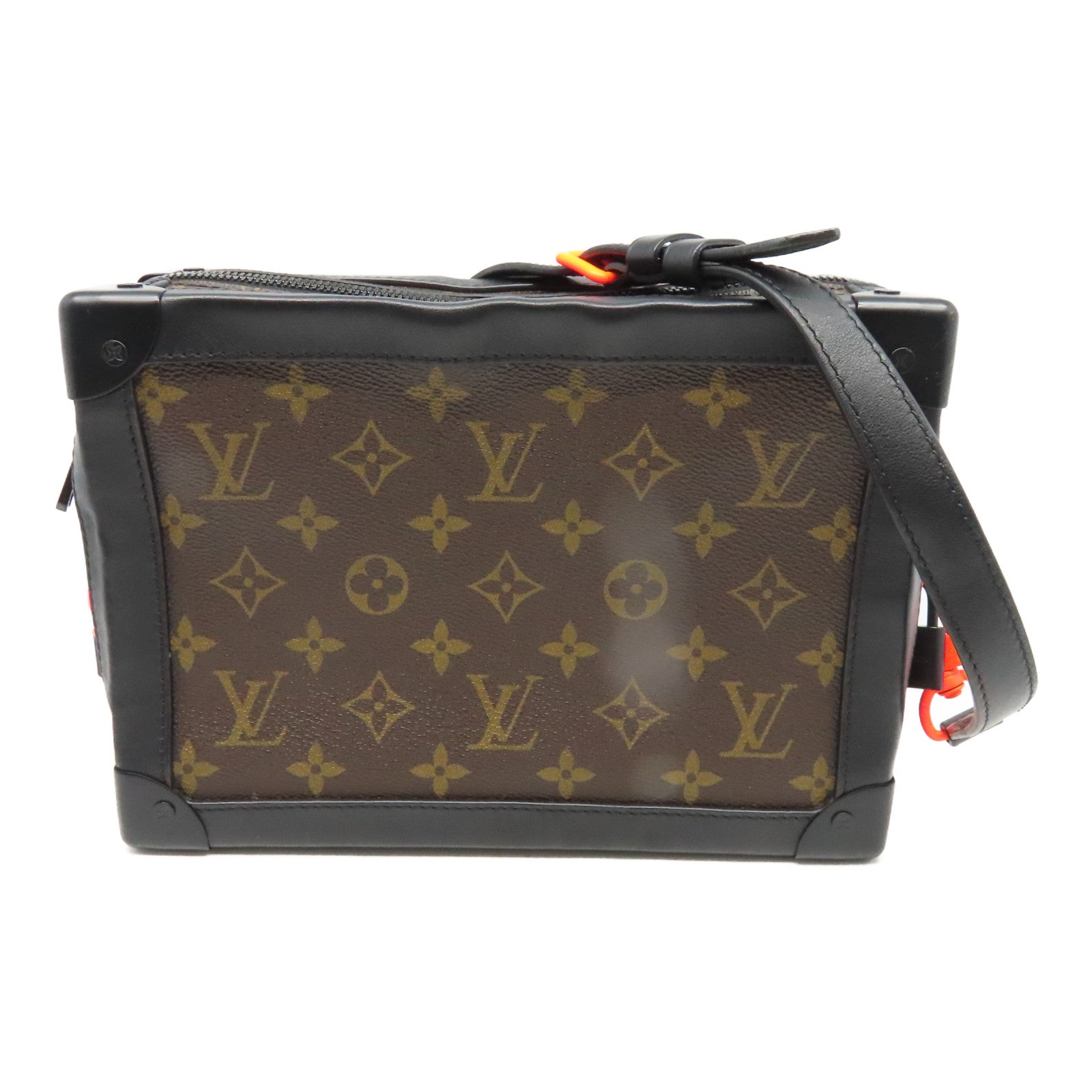 LOUIS VUITTON Monogram Soft Trunk Shoulder Bag肩背袋啡色