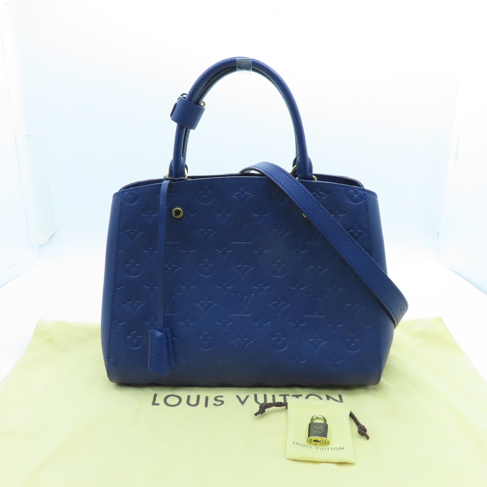 LOUIS VUITTON Monogram Empreinte Arts Gold Buckle Shoulder Bag Purple –  Brand Off Hong Kong Online Store