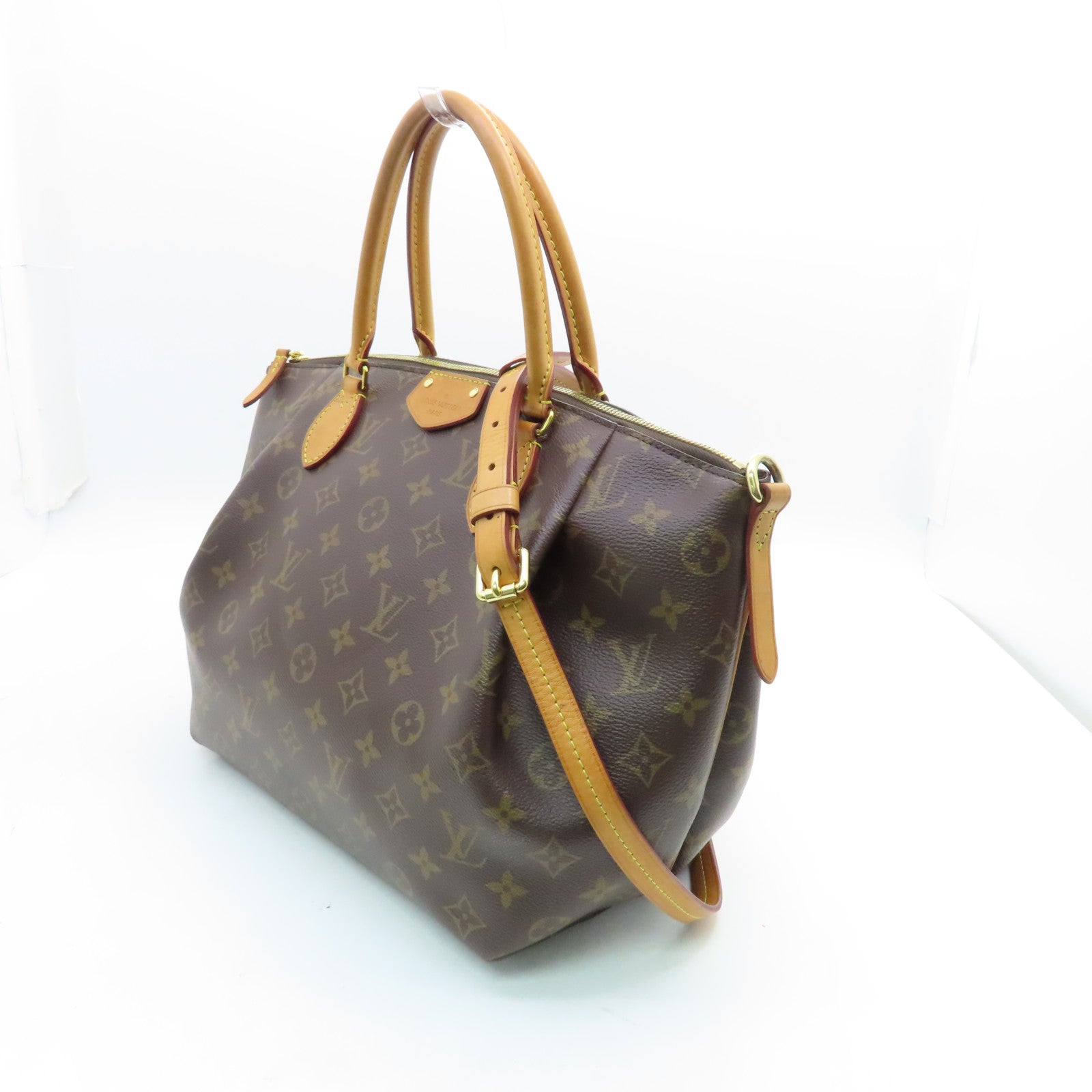 LOUIS VUITTON Monogram Turenne PM gold buckle handle shoulder bag brow –  Brand Off Hong Kong Online Store