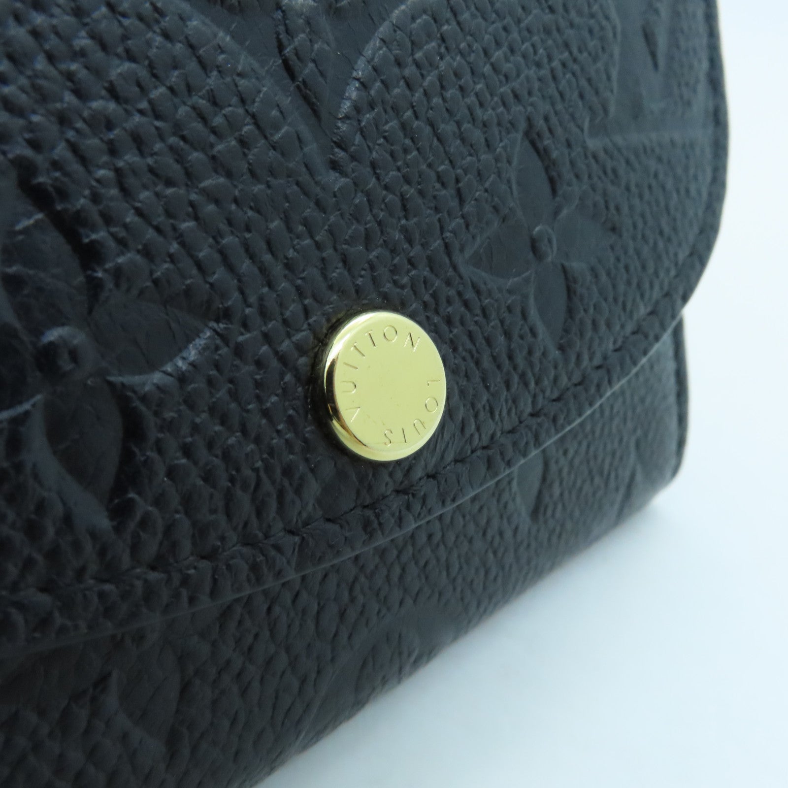 Louis Vuitton Rosalie Coin Purse Black Monogram Empreinte