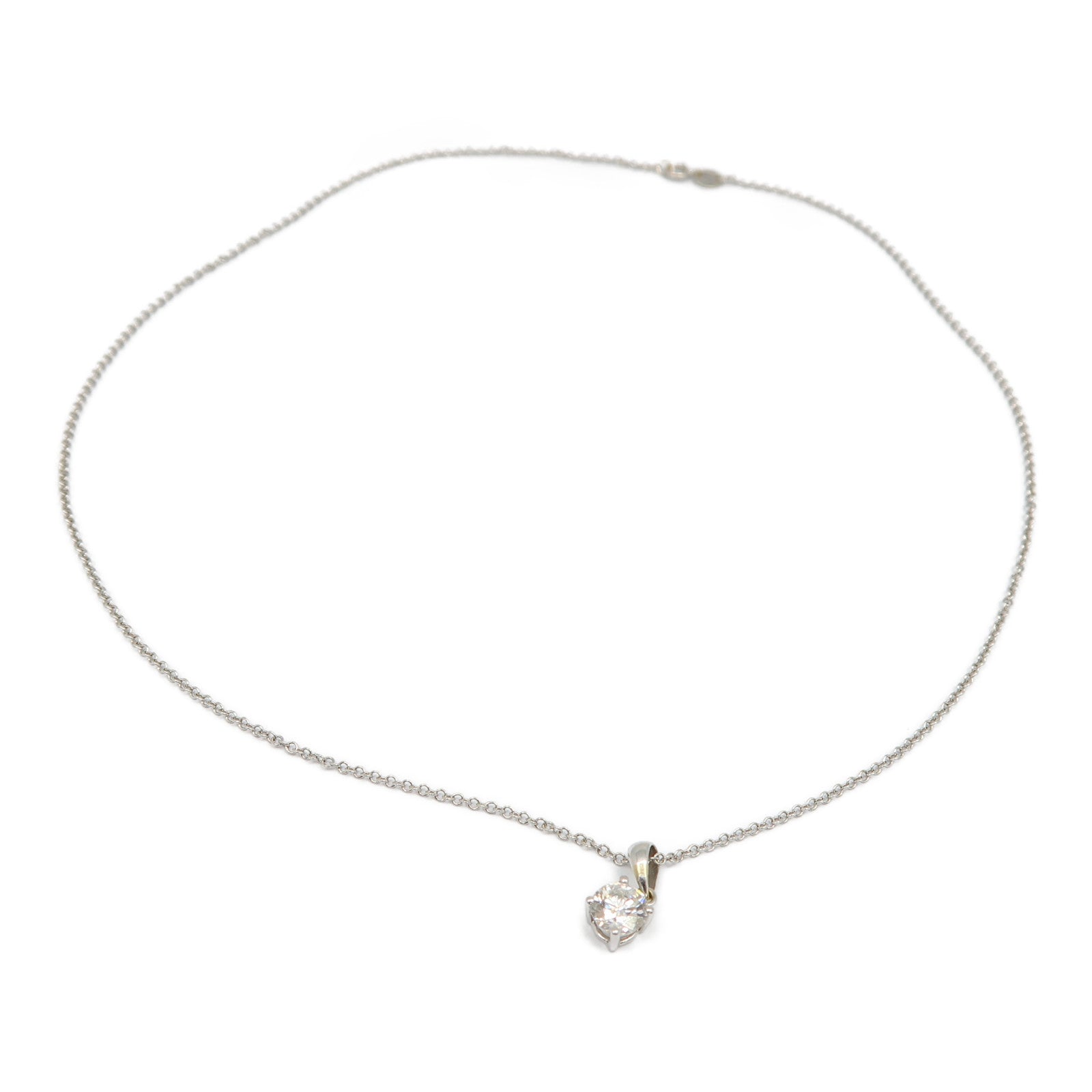 JEWELRY 18K白金Diamond Necklace 0.70ct鑽石項鍊 – Brand Off Hong Kong Online Store