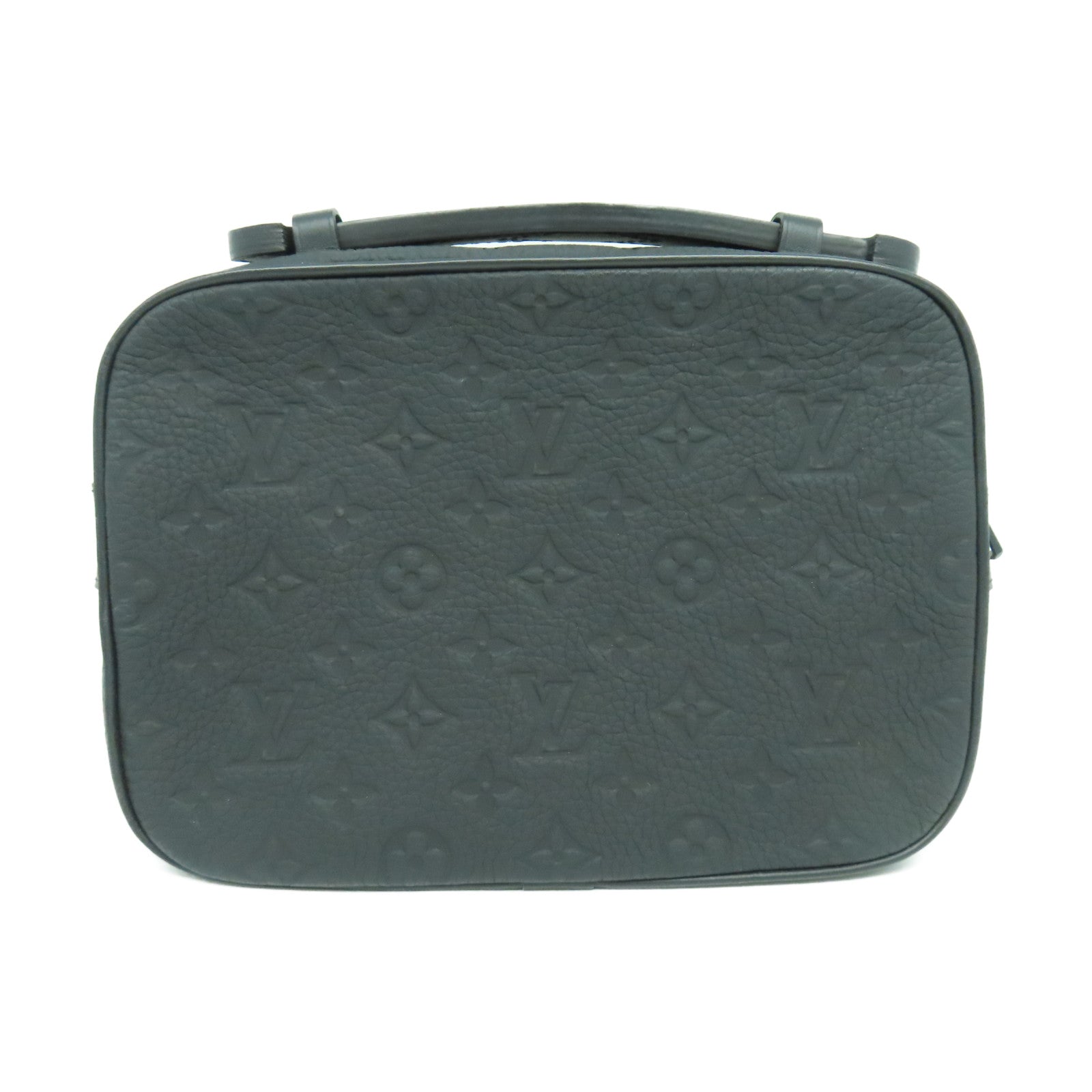 Authentic LOUIS VUITTON Taurillon Monogram s-lock Messenger M58489