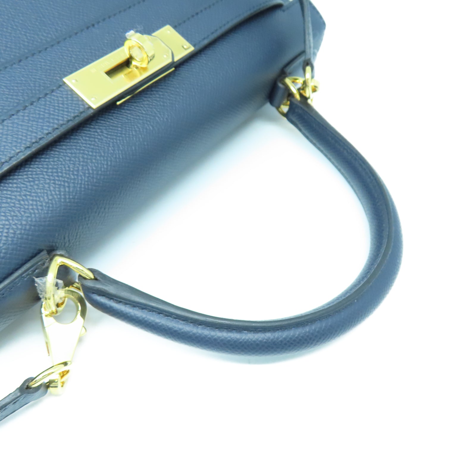 Hermès - Hermès Kelly 28 Epsom Leather Handbag-Bleu Indigo Gold Hardware