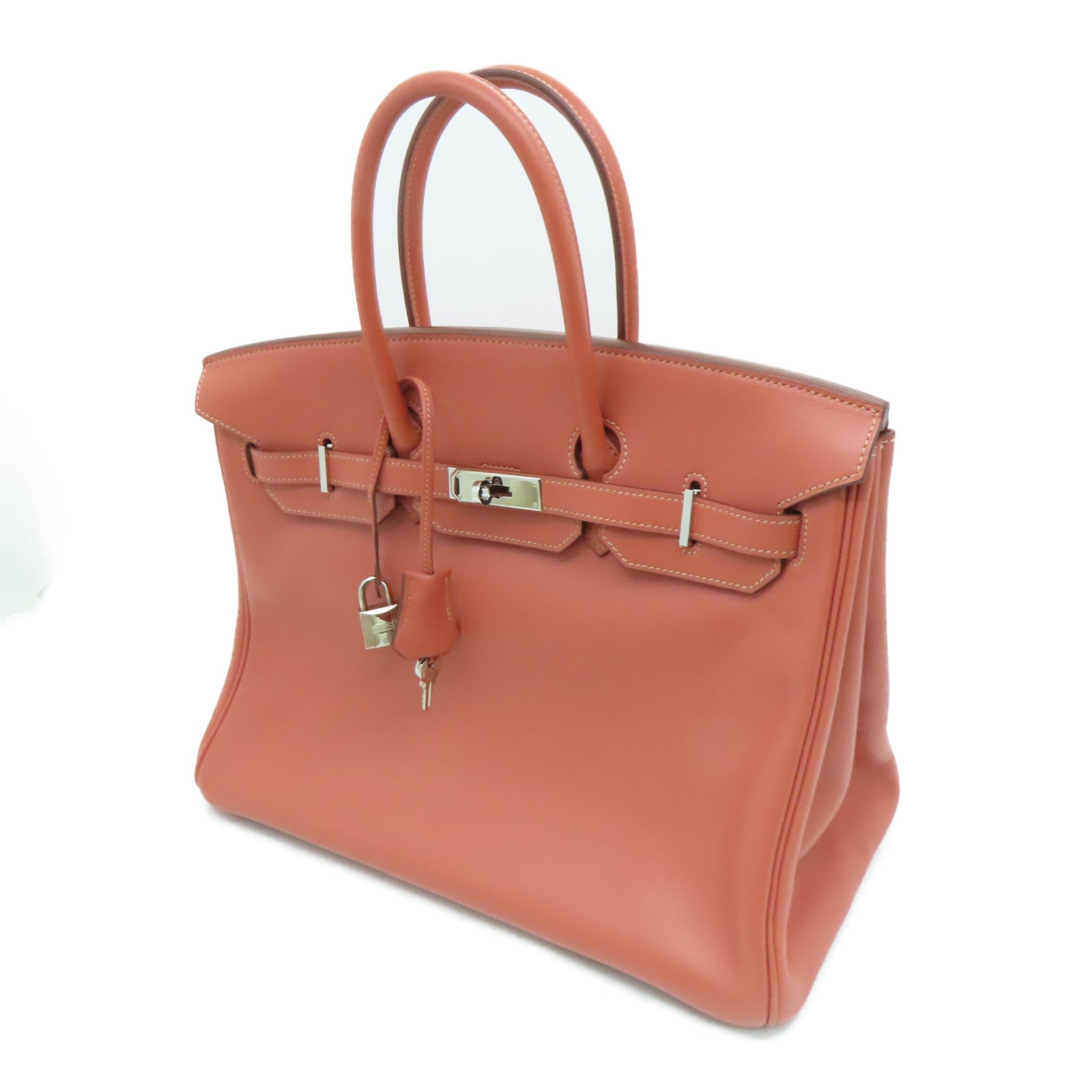 HERMES Chevre Leather Birkin 30 SPO Hand Bag Silver Buckle Hand Bag U5 –  Brand Off Hong Kong Online Store