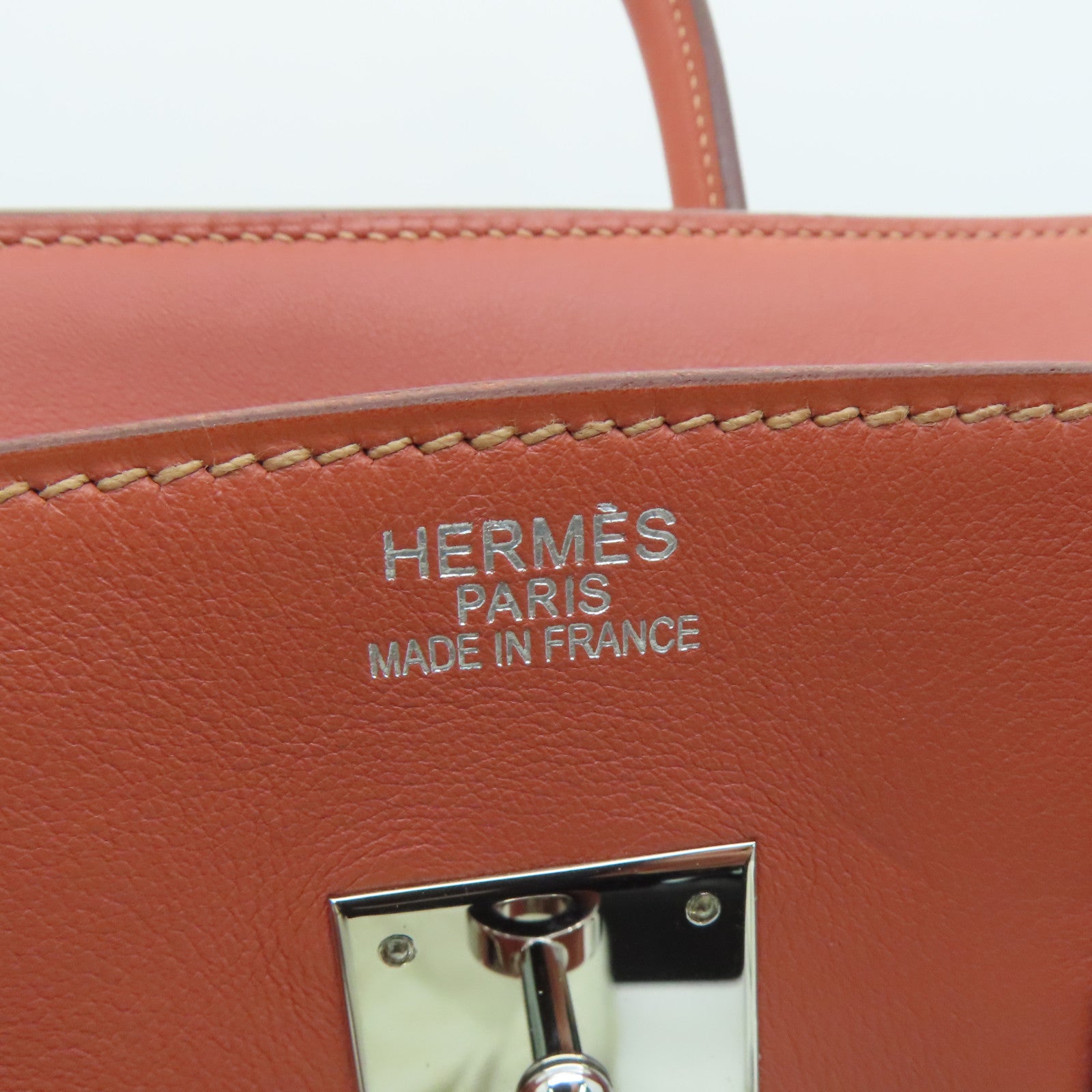 HERMES [Sharp Discount] Swift Leather Birkin 30 Silver Buckle Hand Bag –  Brand Off Hong Kong Online Store