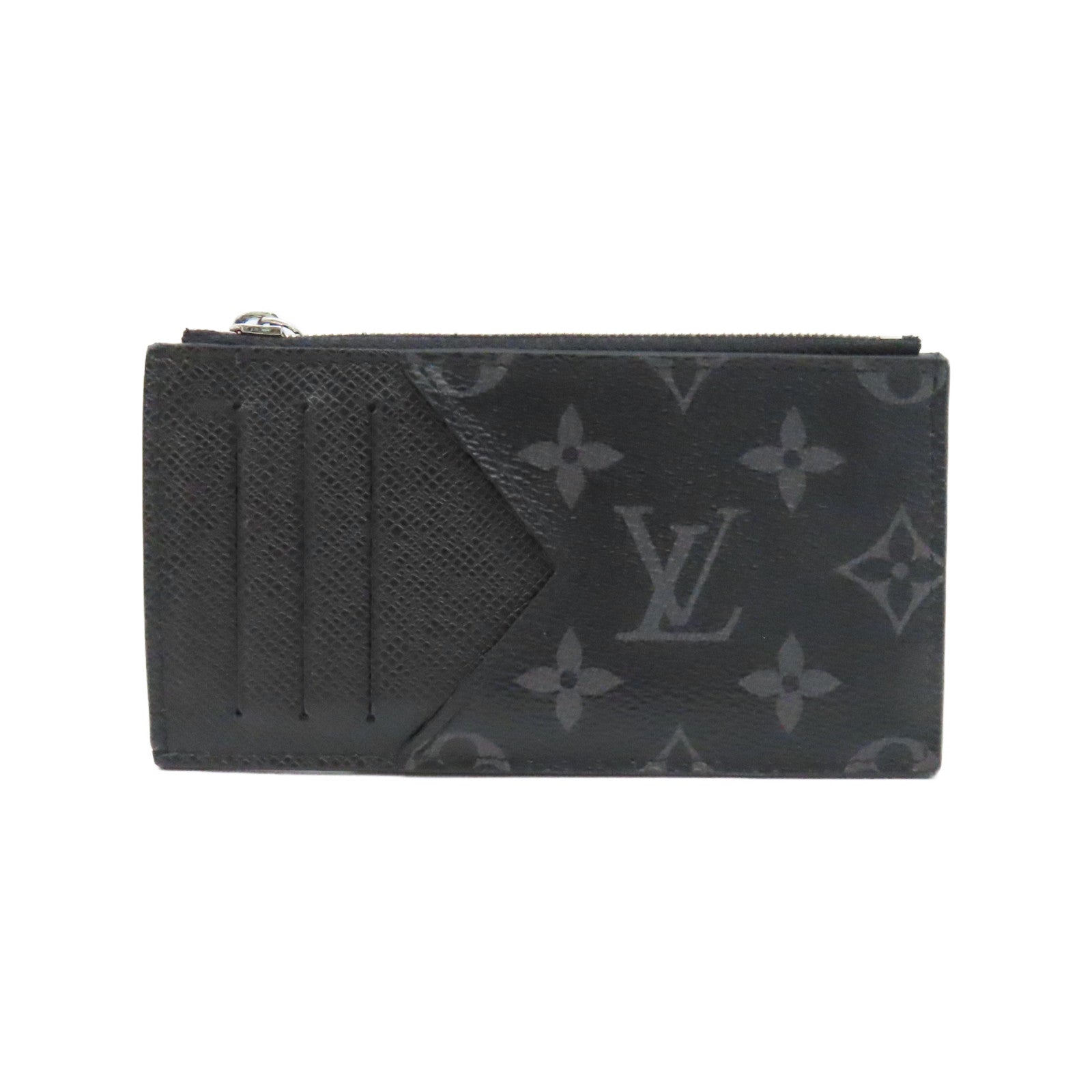 LOUIS VUITTON Monogram Eclipse Crocodile/Ostrich Leather Card Case Bla –  Brand Off Hong Kong Online Store