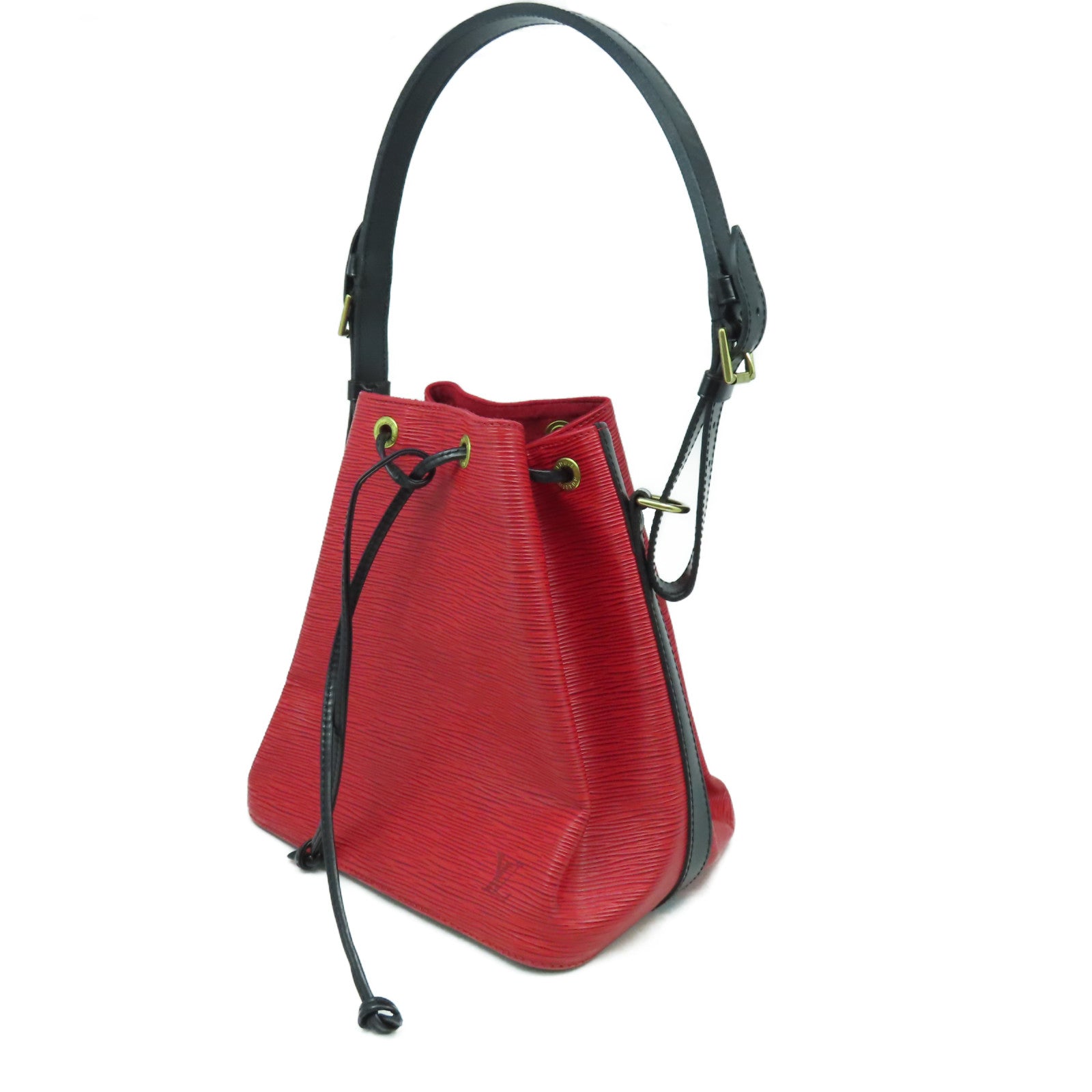 LOUIS VUITTON Epi Neo Monceau銀扣肩背袋黑色紅色– Brand Off Hong Kong Online Store