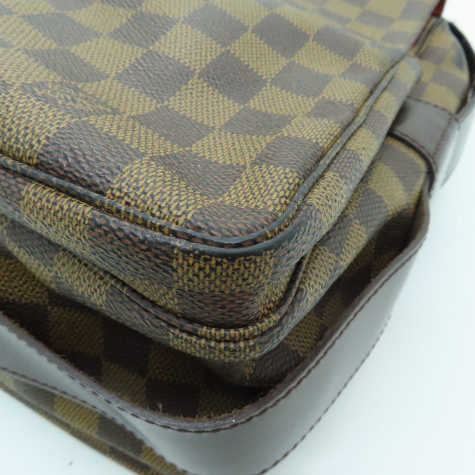 Louis Vuitton Damier Ebene Canvas Naviglio Shoulder Men's