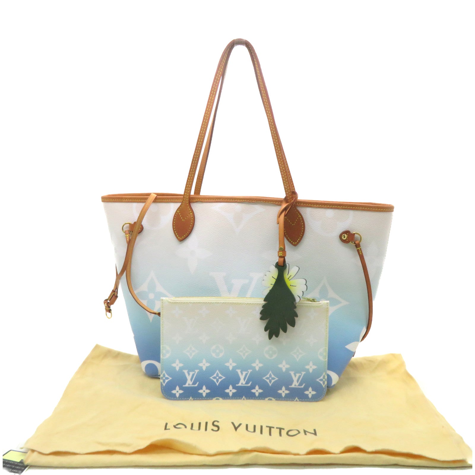 Louis Vuitton Neverfull MM M45678 Monogram Giant By The Pool Tote Bag