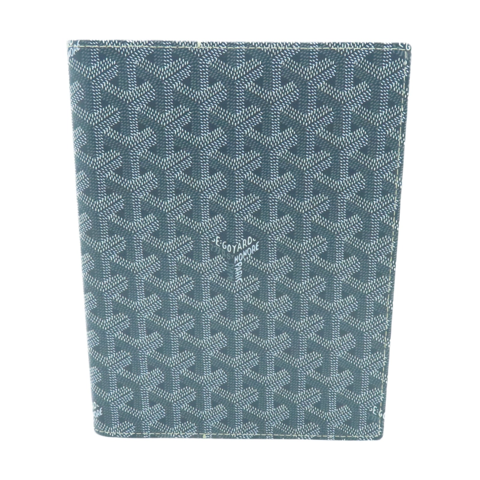 Goyard Blue Coated Canvas Serviette Chypre Briefcase QEB4ST0LBB000