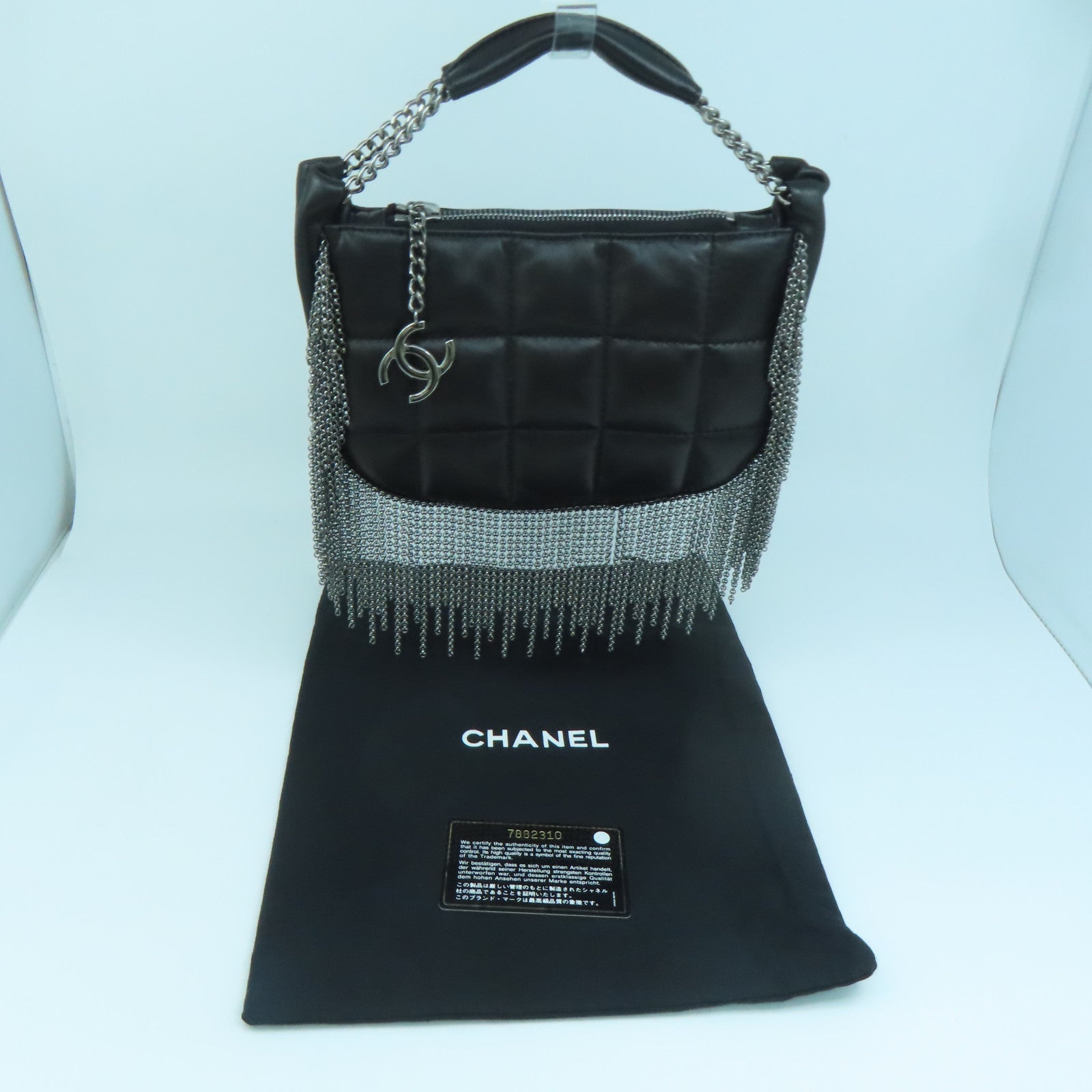 Chanel Black Lambskin Small Single Flap Shoulder Bag – AMORE Vintage Tokyo