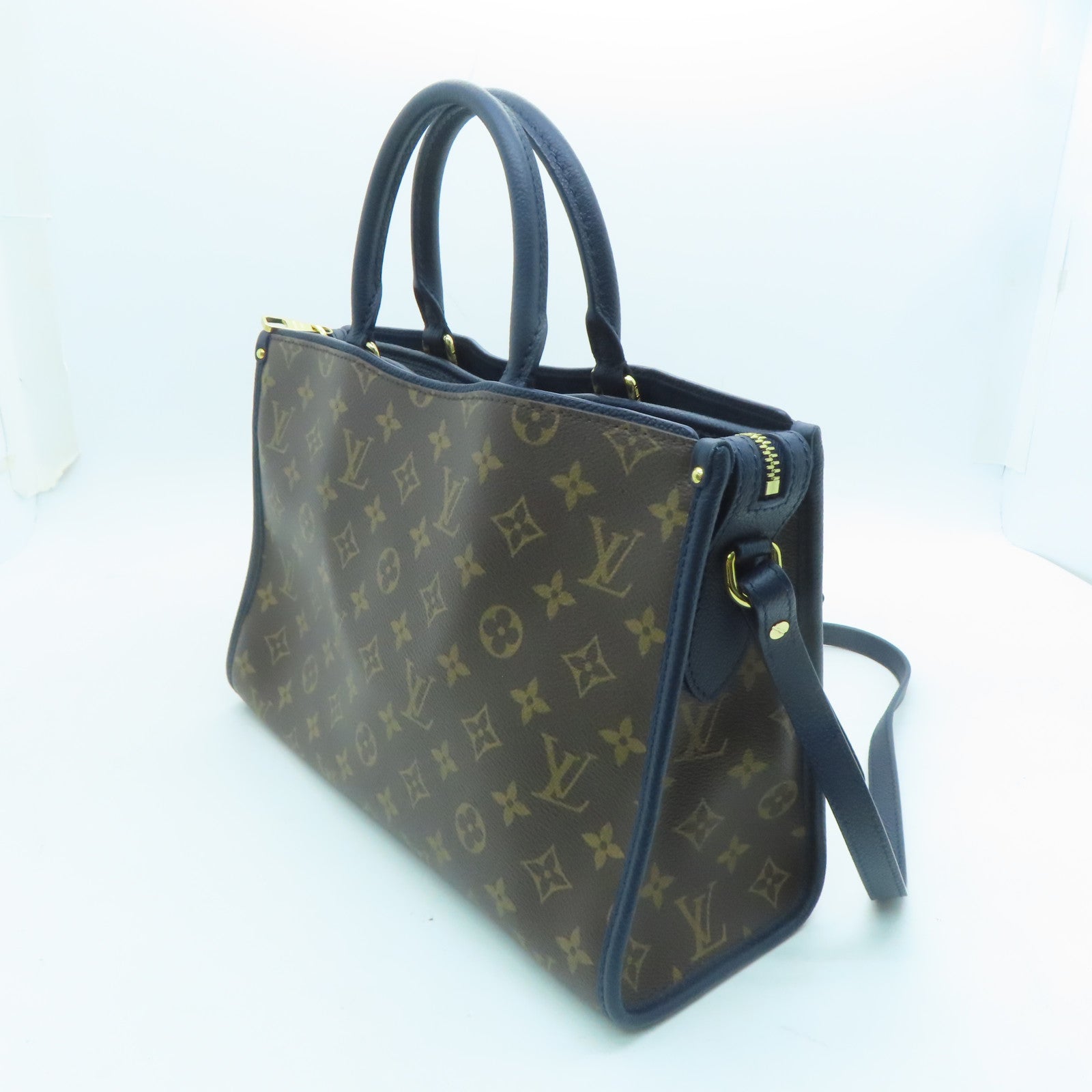 brandoff on X: LOUIS VUITTON Neverfull MM Tote Bag Denim Monogram