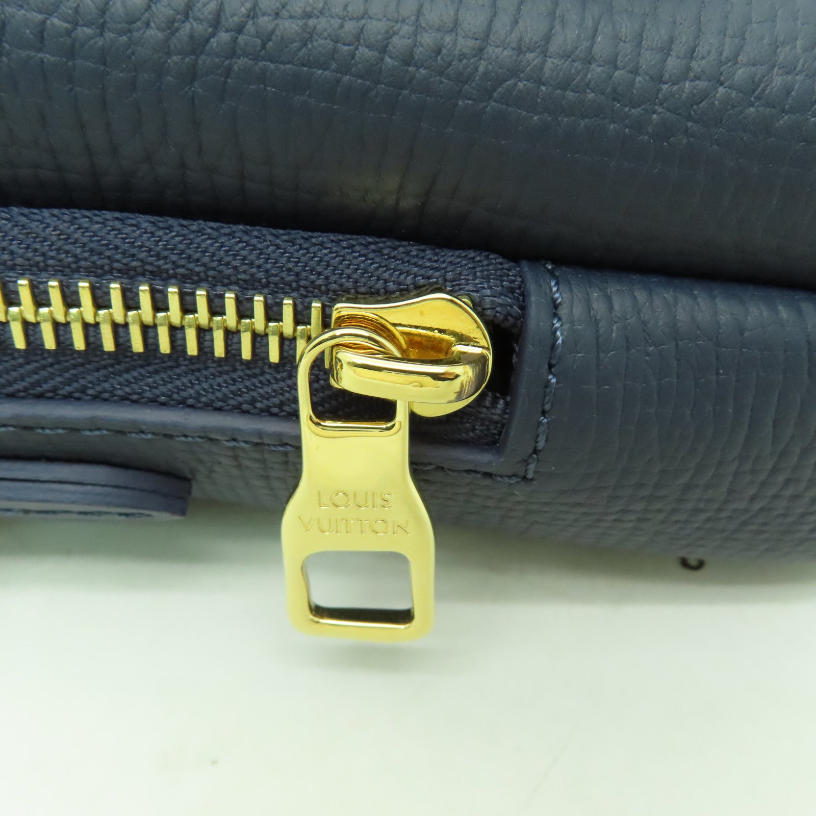 LOUIS VUITTON Double Phone Pouch Shoulder Bag M81060 Monogram Denim  Clemence LV