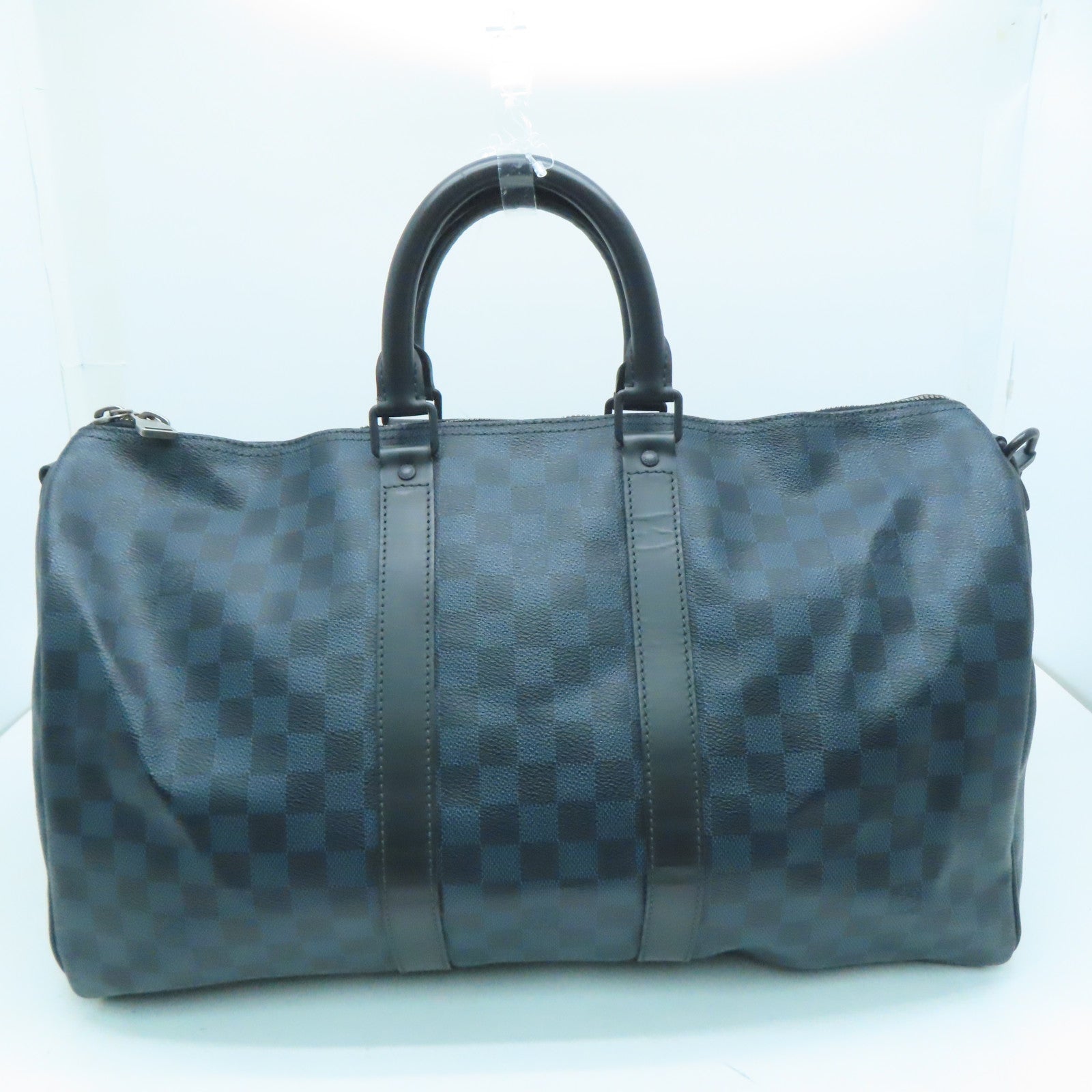 First hot stamp! Keepall 55 black & grey monogram eclipse. : r/Louisvuitton