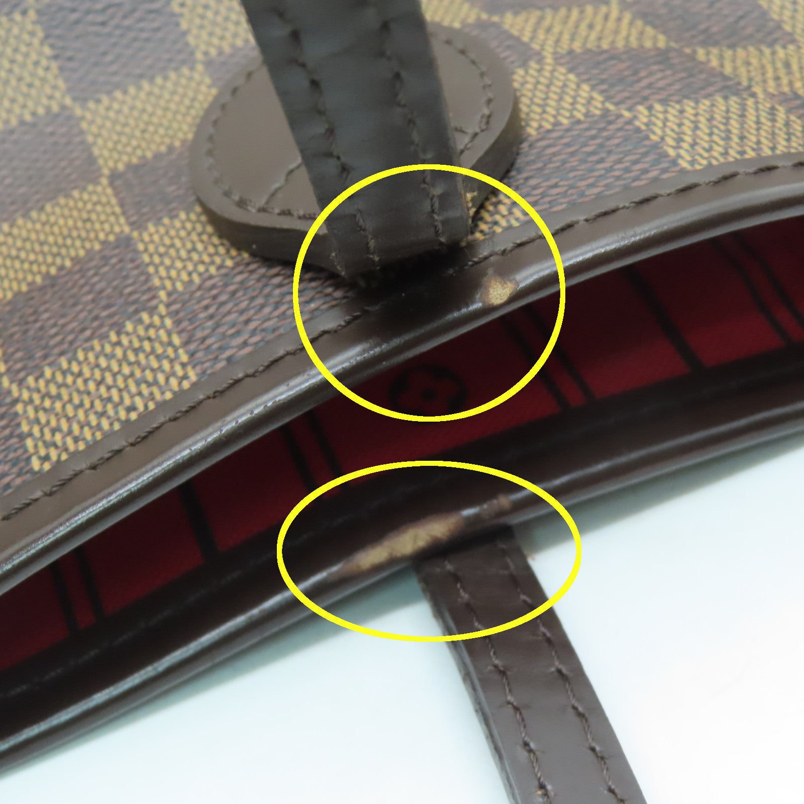 Louis Vuitton Neverfull MM Tasche Cognac Braun in Flensburg - Mürwik