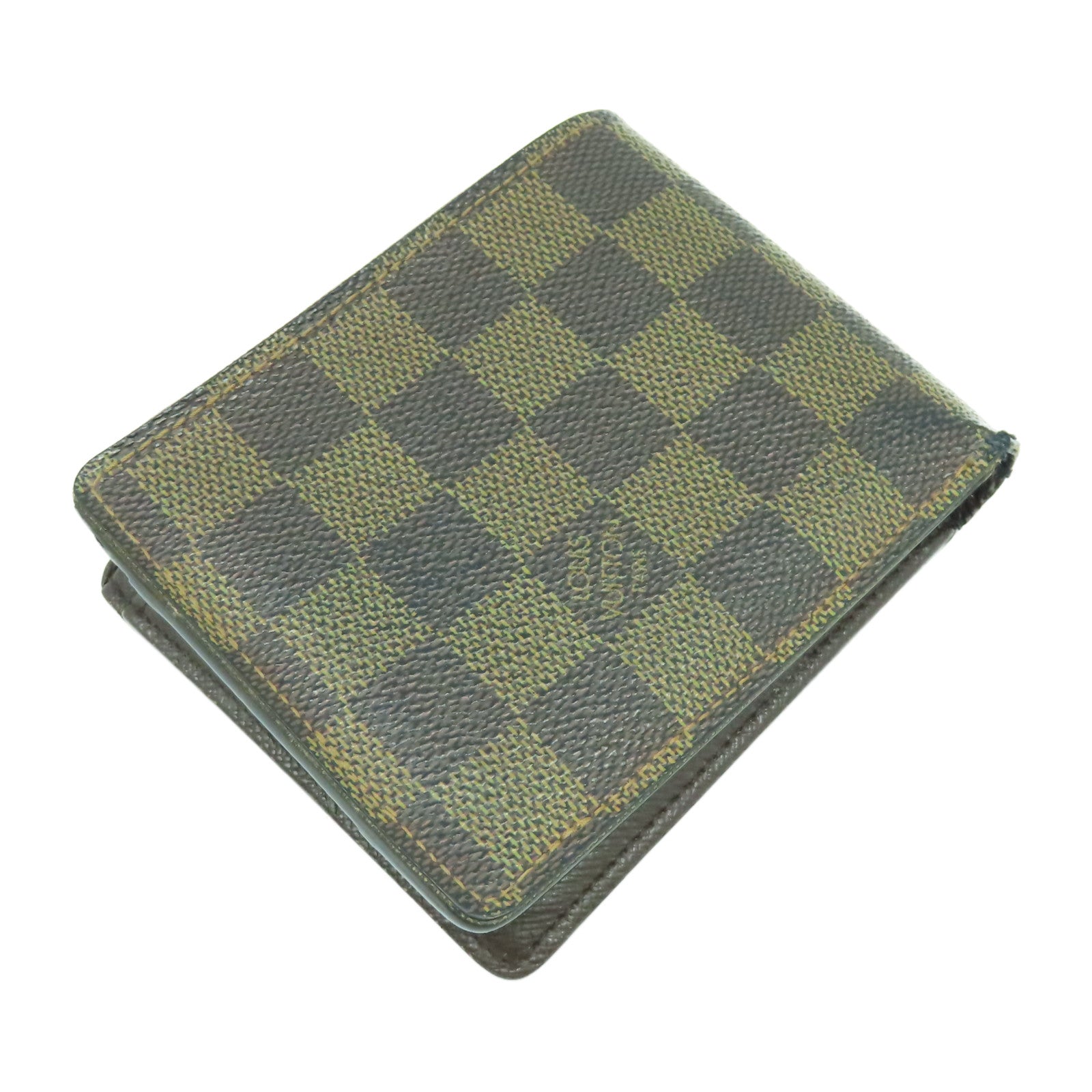 Louis Vuitton N60895 Multiple Wallet Damier Ebene Canvas