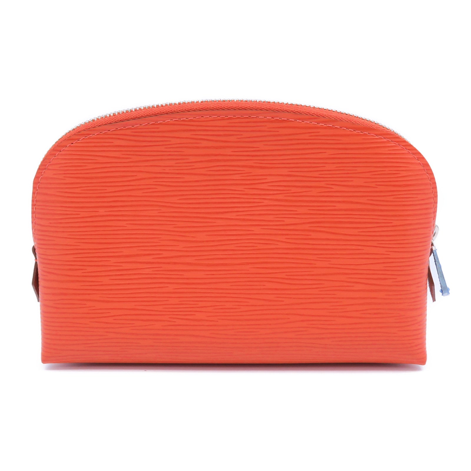 LOUIS VUITTON Epi Pochette Cosmetic Pouch Orange