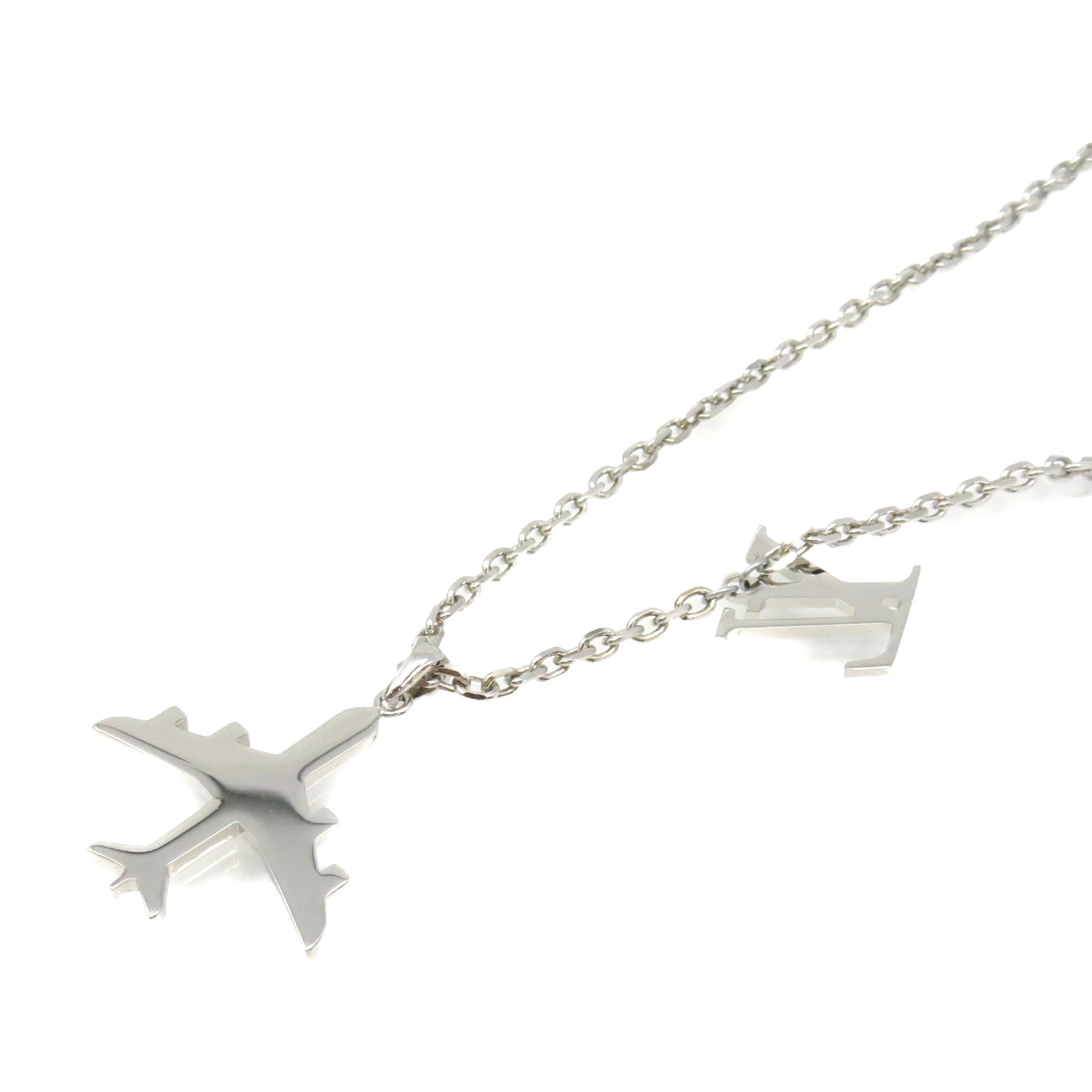 lv plane necklace