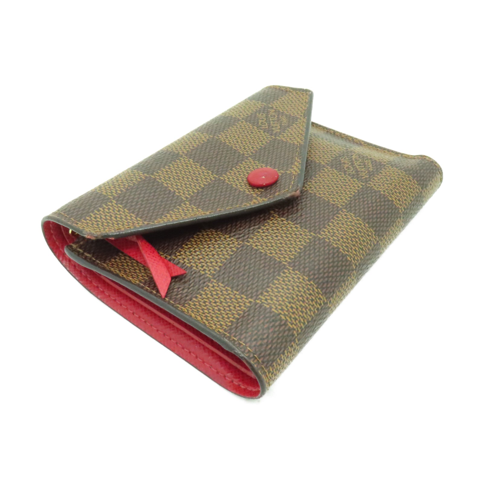 Louis Vuitton Victorine Wallet Limited Edition Patches Damier Brown 2200531