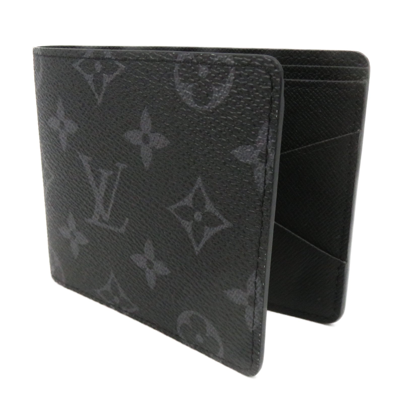 LOUIS VUITTON M61695 MONOGRAM ECLIPSE CANVAS SHORT WALLET