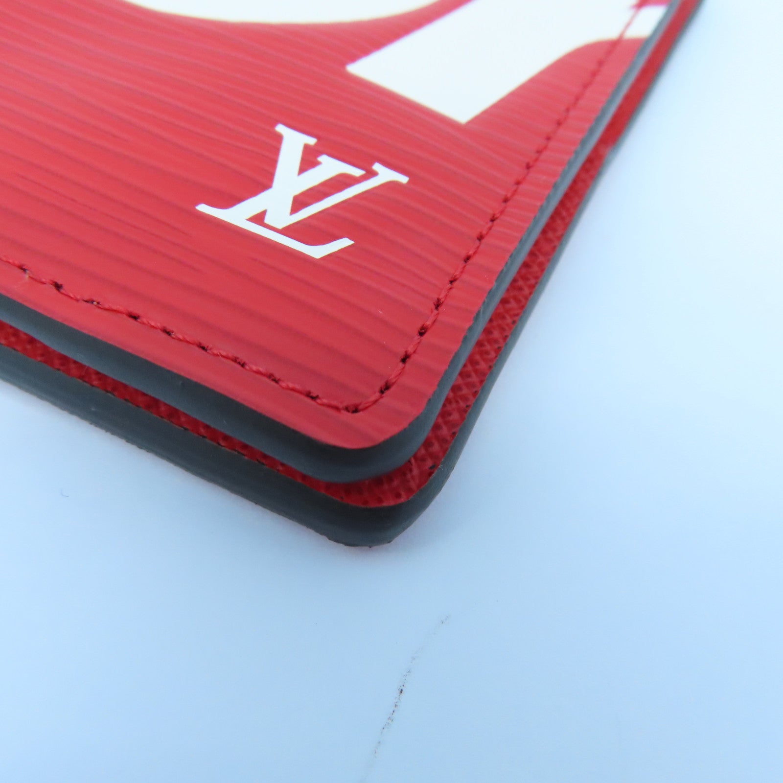 LOUIS VUITTON Epi Supreme Red Pocket Orgaize card holder red – Brand Off  Hong Kong Online Store