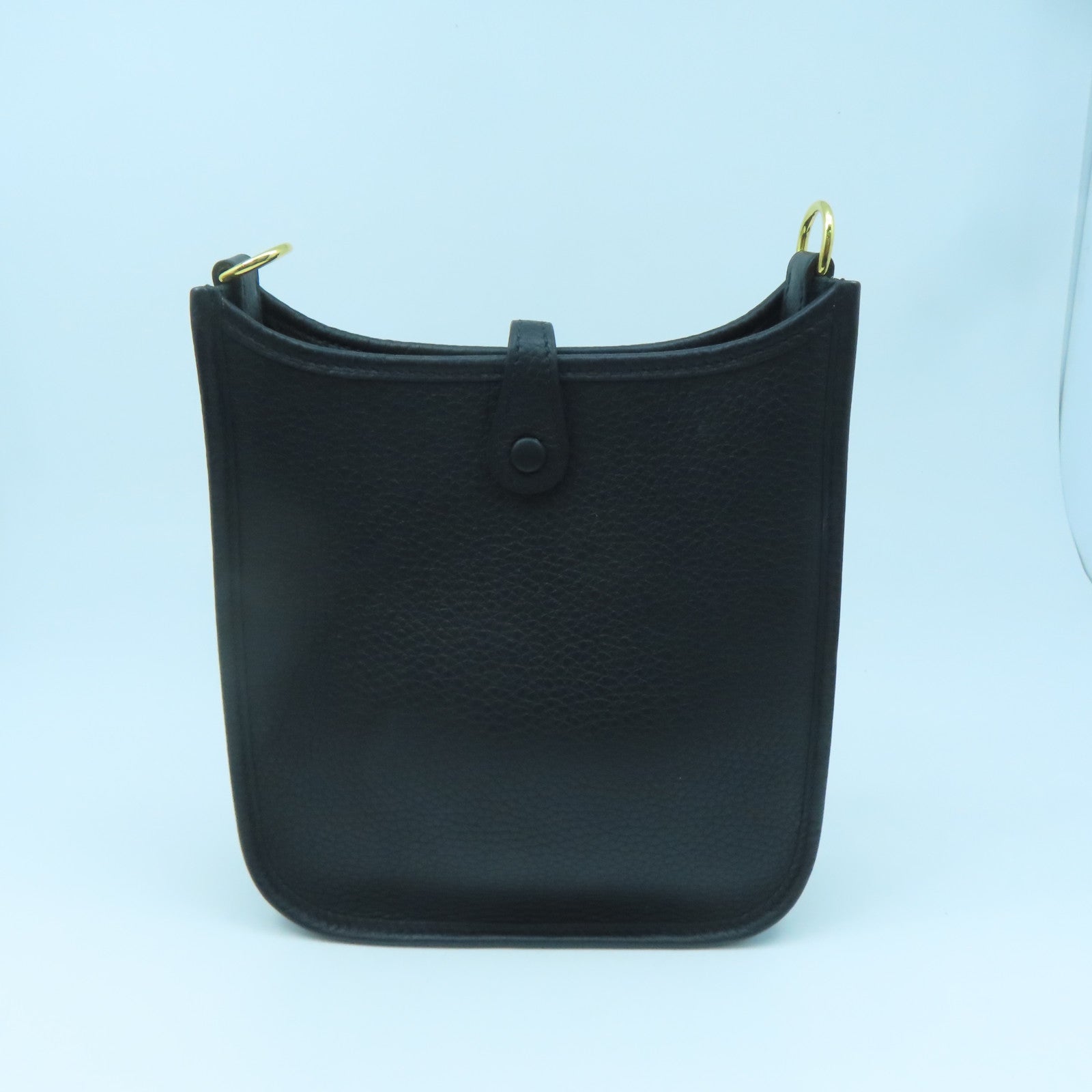 HERMES Leather Evelyne TPM Gold Buckle Shoulder Bag Black – Brand Off Hong  Kong Online Store