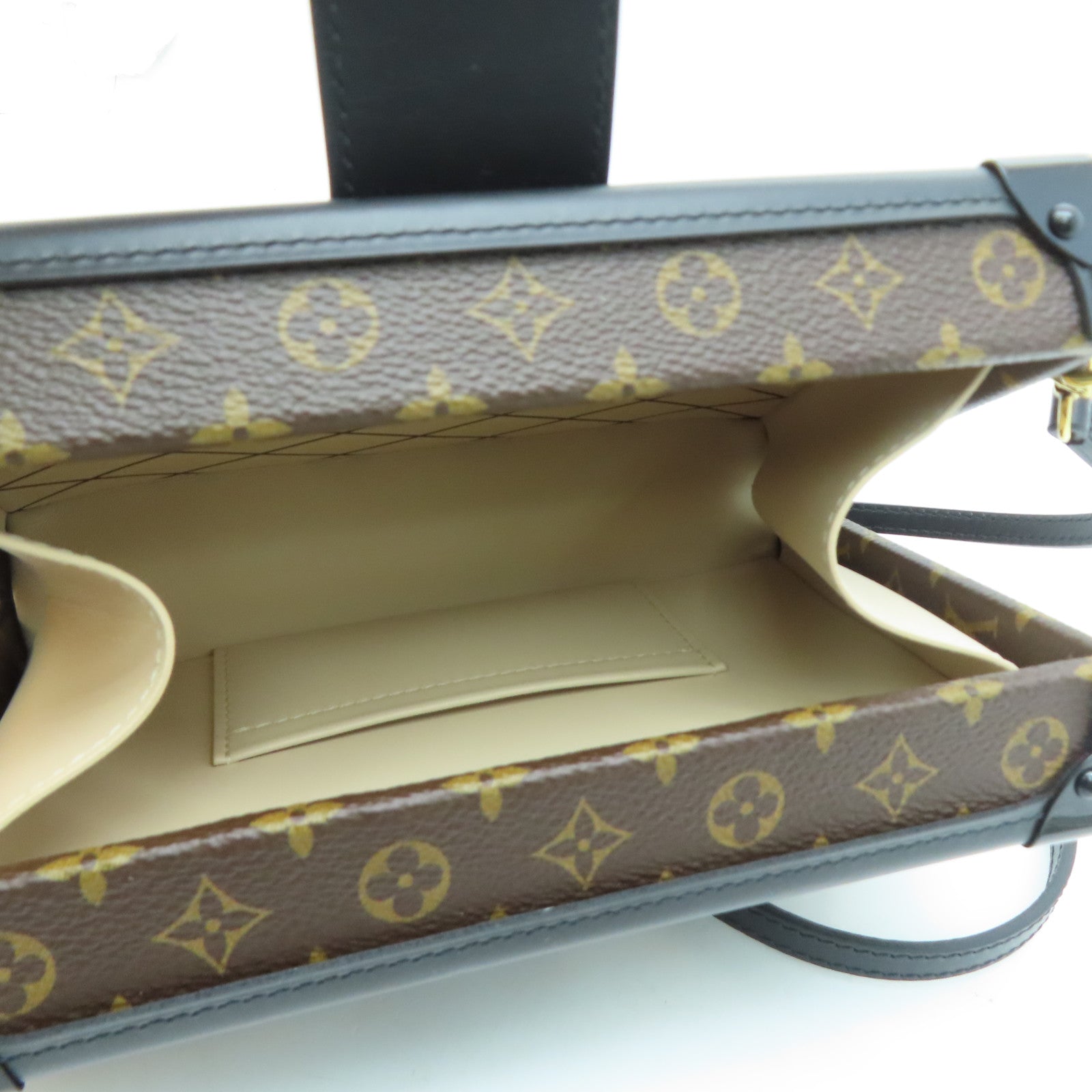 Louis Vuitton Monogram Canvas Petite Malle Shoulder Bag M45943