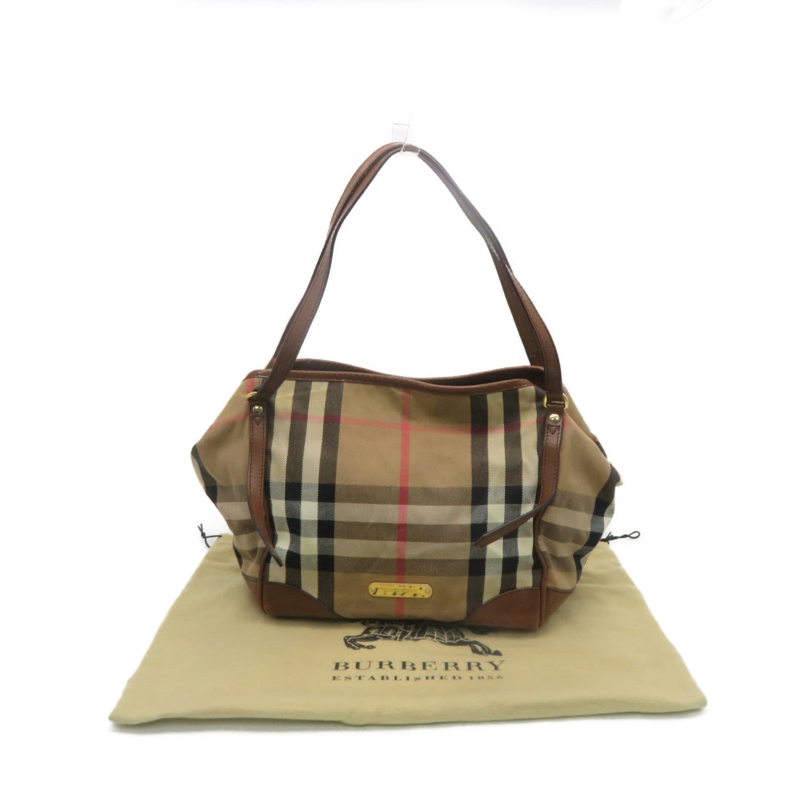 BURBERRY 帆布Shoulder bag啡色– Brand Off Hong Kong Online Store