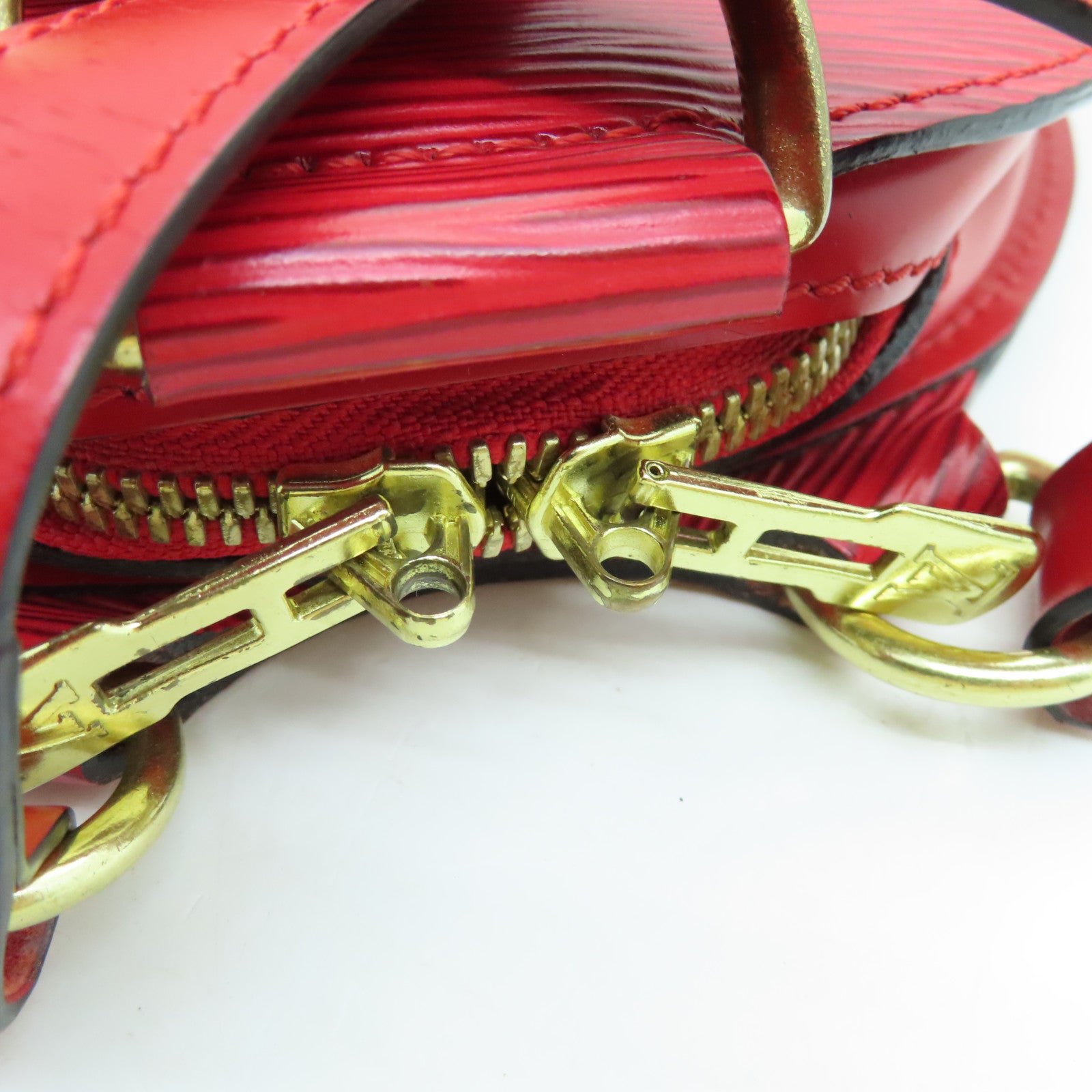LOUIS VUITTON Epi Mabillon Back Pack gold buckle backpack red – Brand Off  Hong Kong Online Store