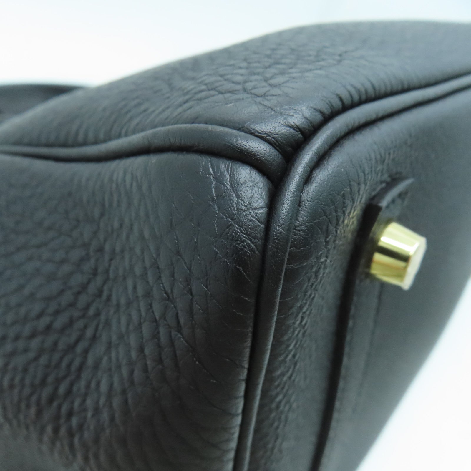 Hermès Hermès Birkin 30 Togo Leather Handbag-Vert Fonce Silver Hardware  (Top Handle)