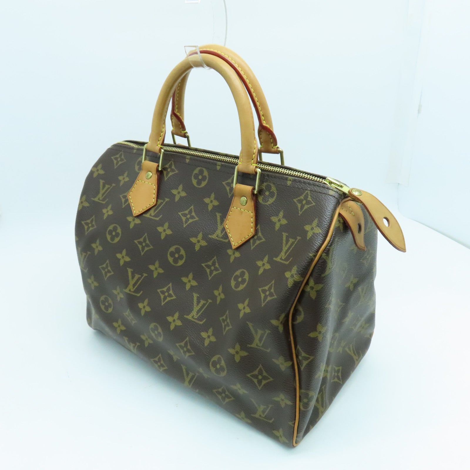 LOUIS VUITTON Monogram Speedy 30 Gold Buckle Bag Brown – Brand Off Hong  Kong Online Store