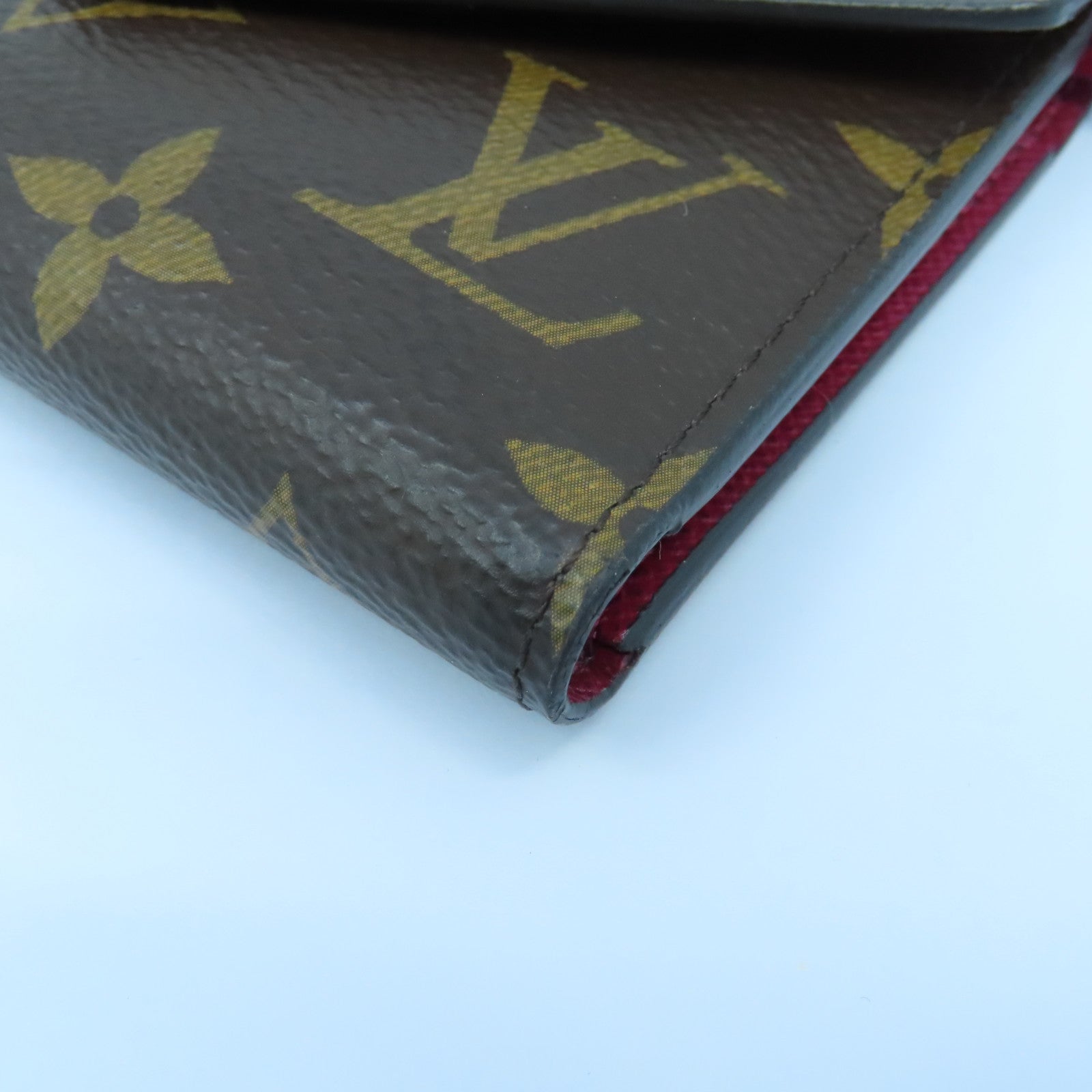 Louis Vuitton Victorine Wallet Monogram Brown Lining in Coated