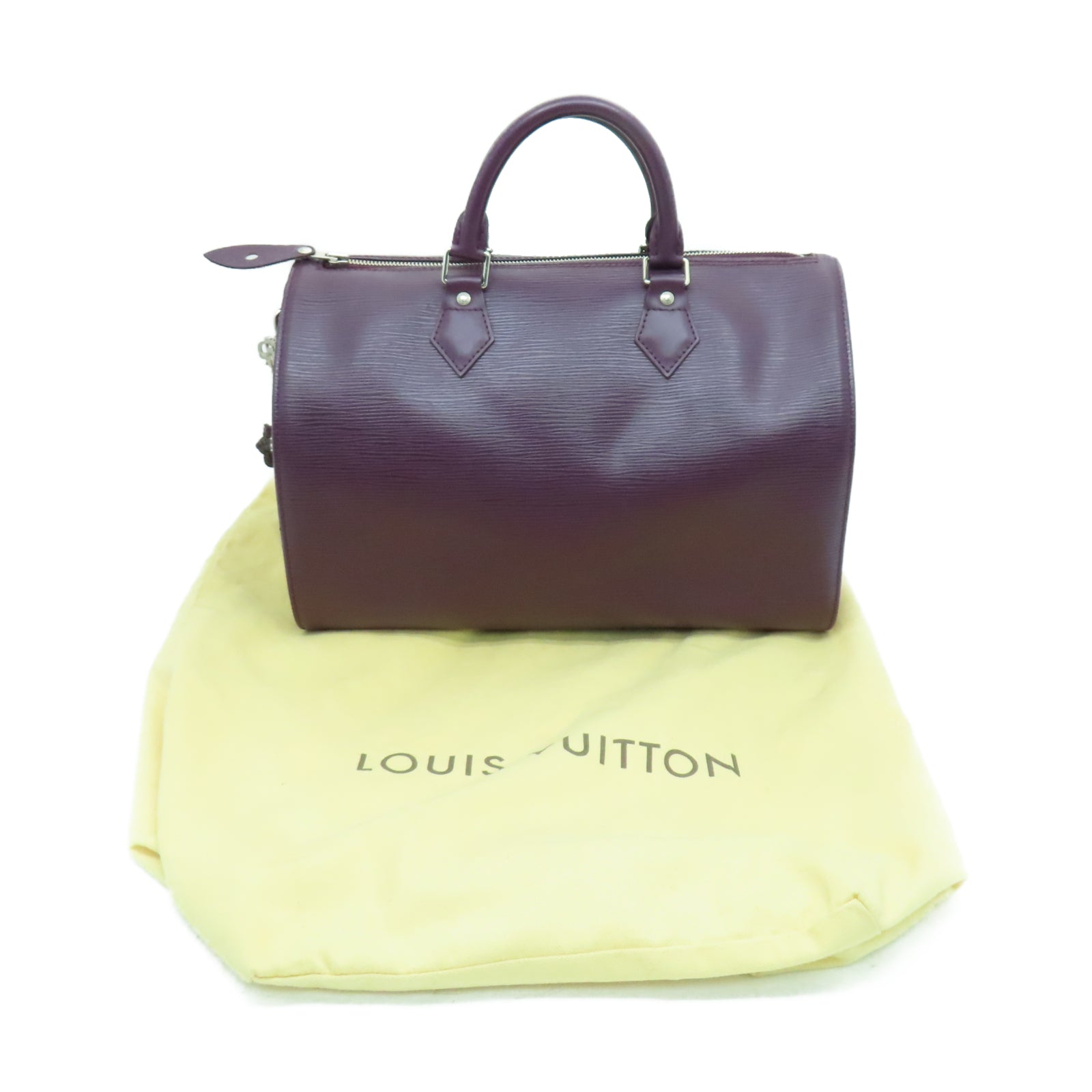 Louis Vuitton, Bags, Louis Vuitton Speedy 35 Epi Leather Purple