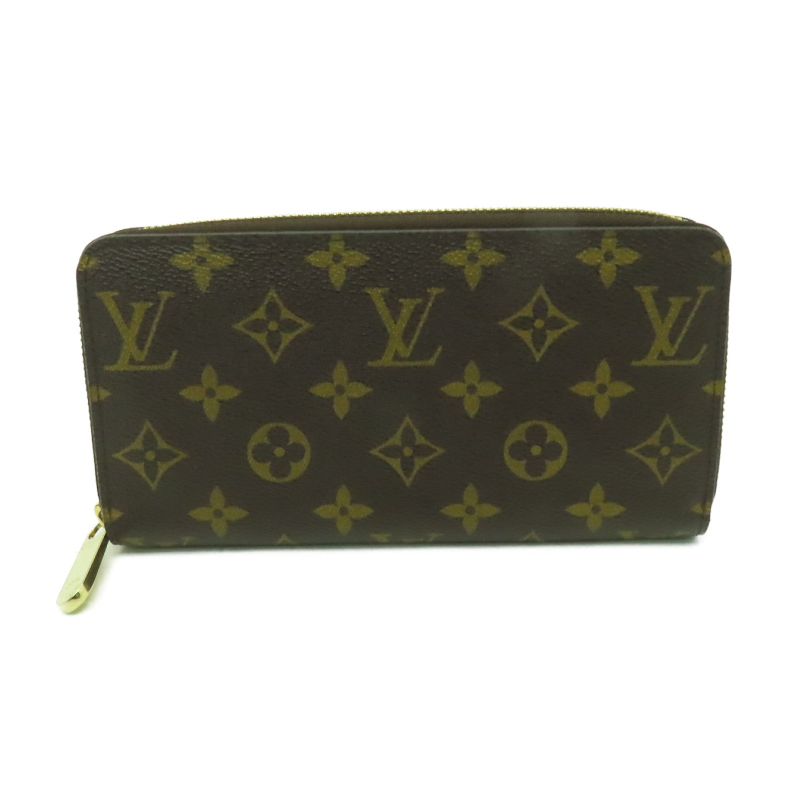 LOUIS VUITTON Monogram Zippy Long Wallet金扣長錢包啡色