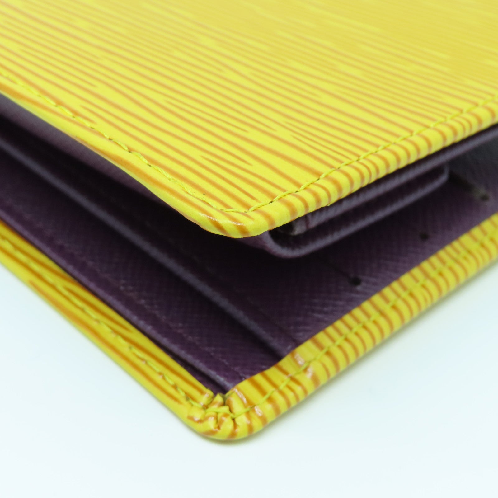 LOUIS VUITTON Epi Leather Macro Wallet Yellow – Brand Off Hong