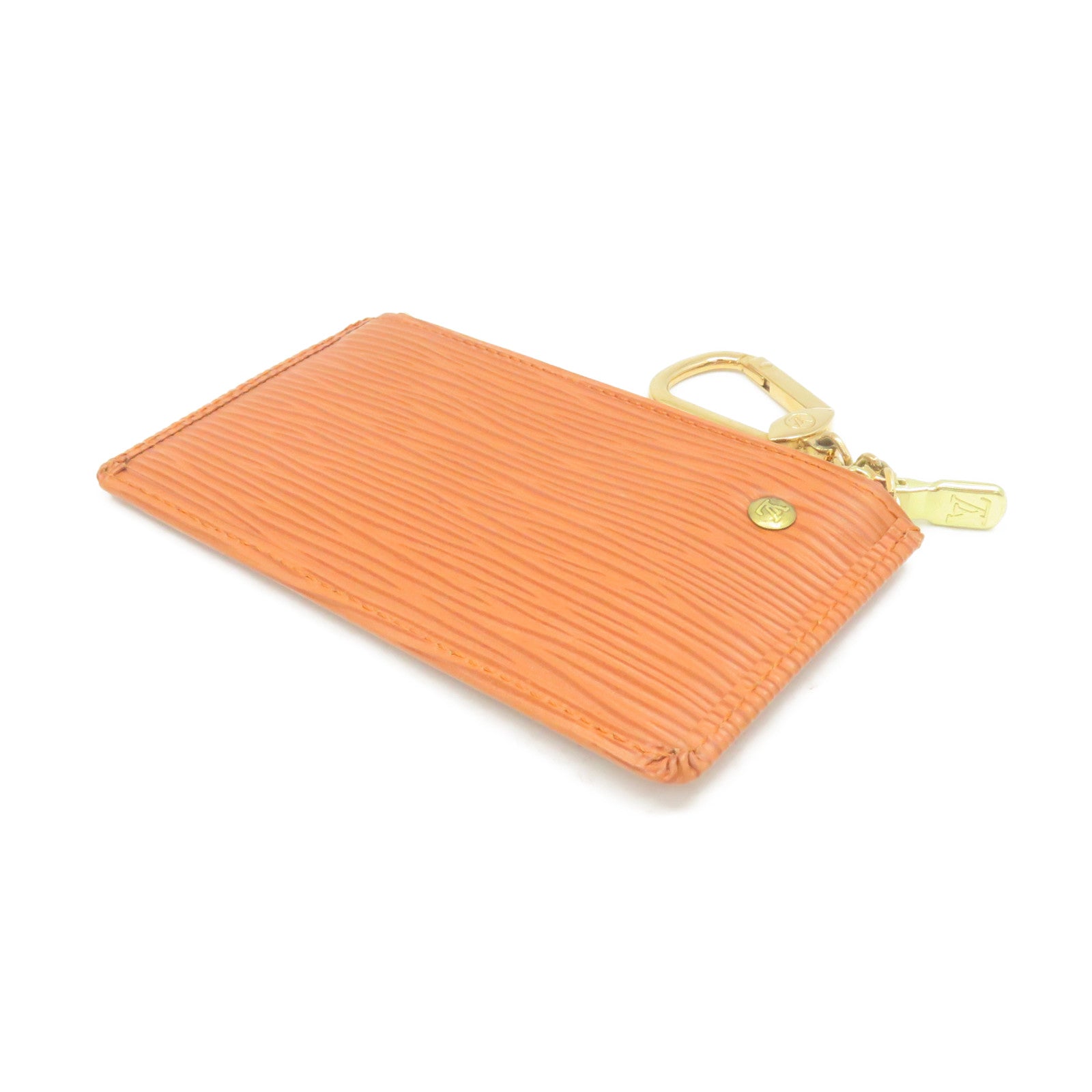 Louis Vuitton Key Pouch Cles - Tassil Yellow EPI Leather