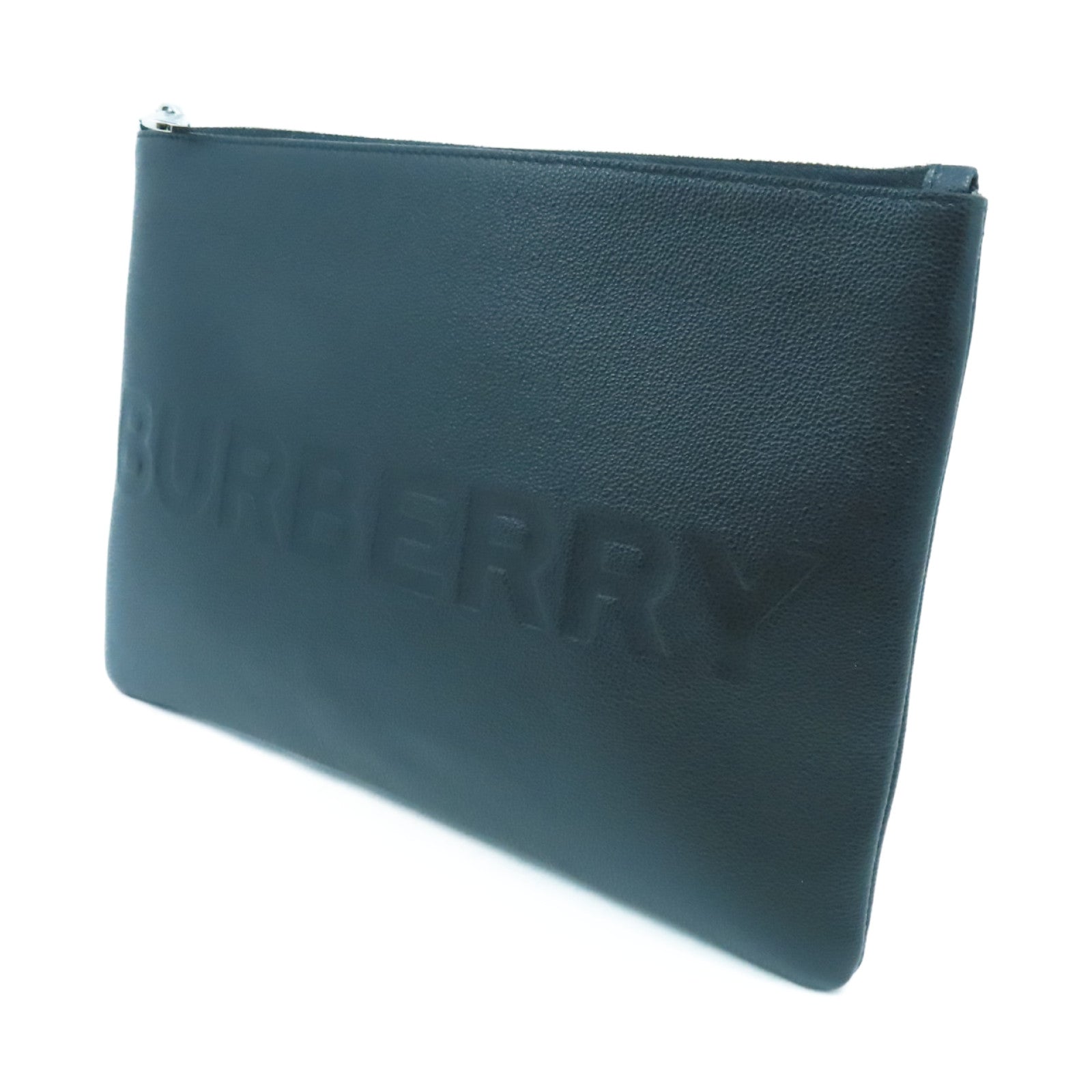 Burberry large hot sale clutch