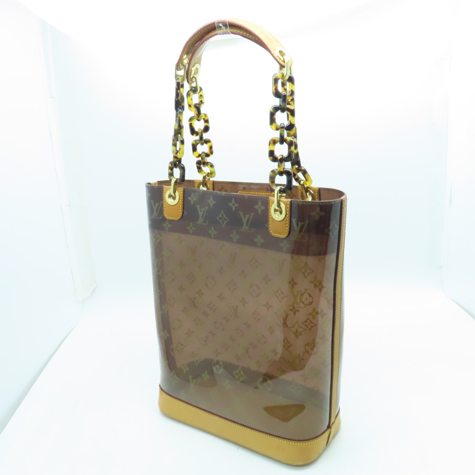 Louis Vuitton Monogram Vinyl Cabas Ambre PM M92502 Women's Handbag