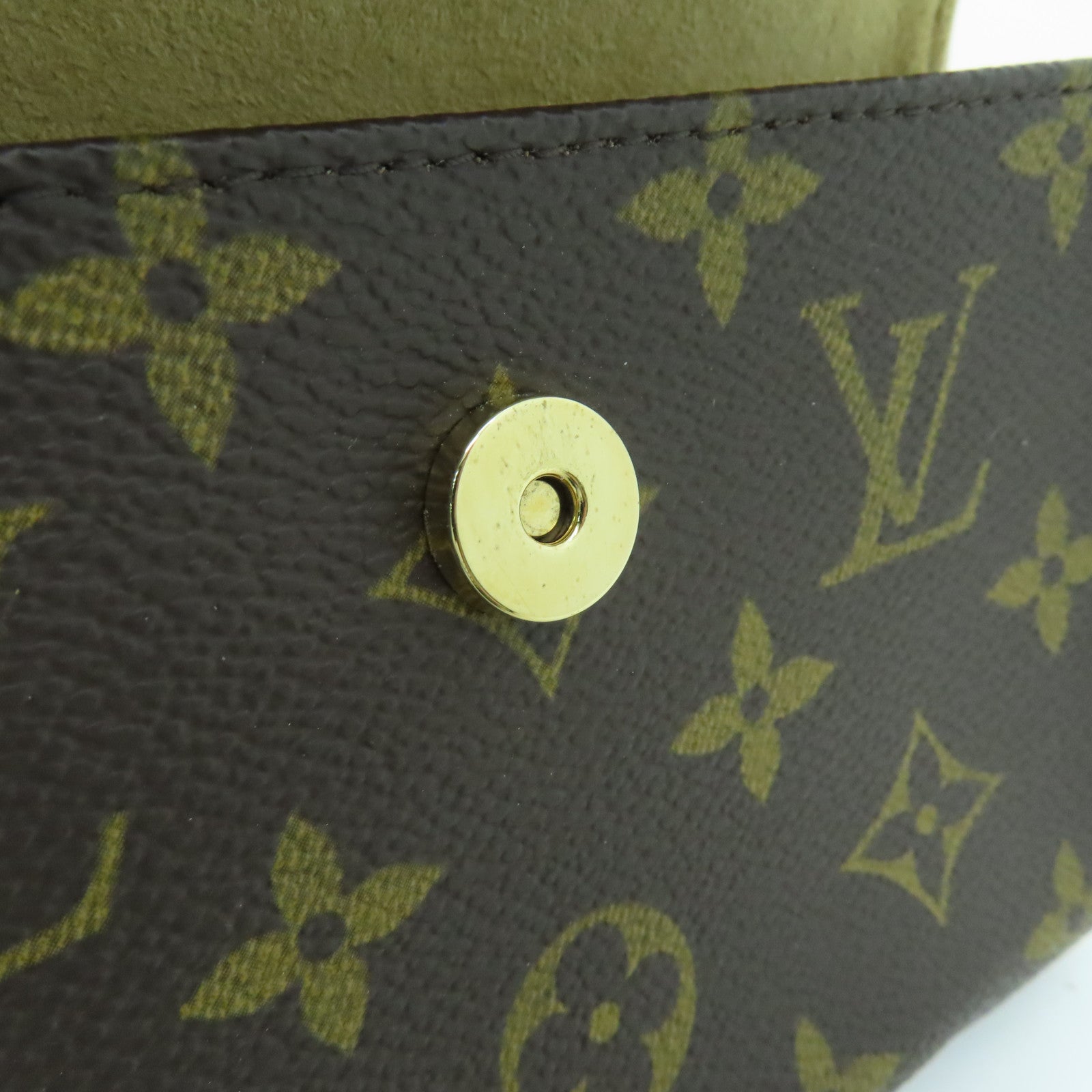 LOUIS VUITTON Monogram Pochette Florentine Gold Buckle Belt Bag Brown –  Brand Off Hong Kong Online Store