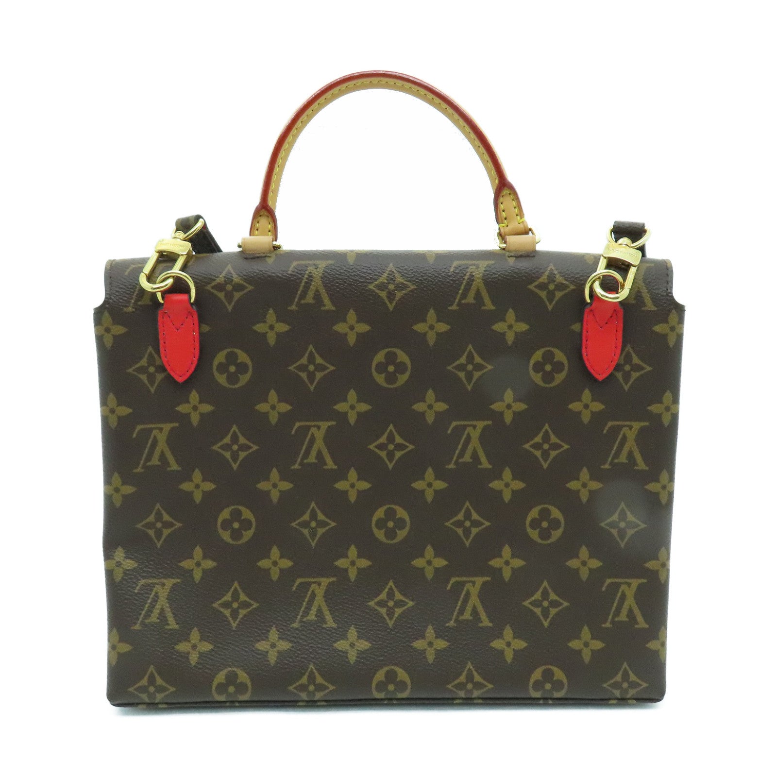 Louis vuitton bag with red online accents