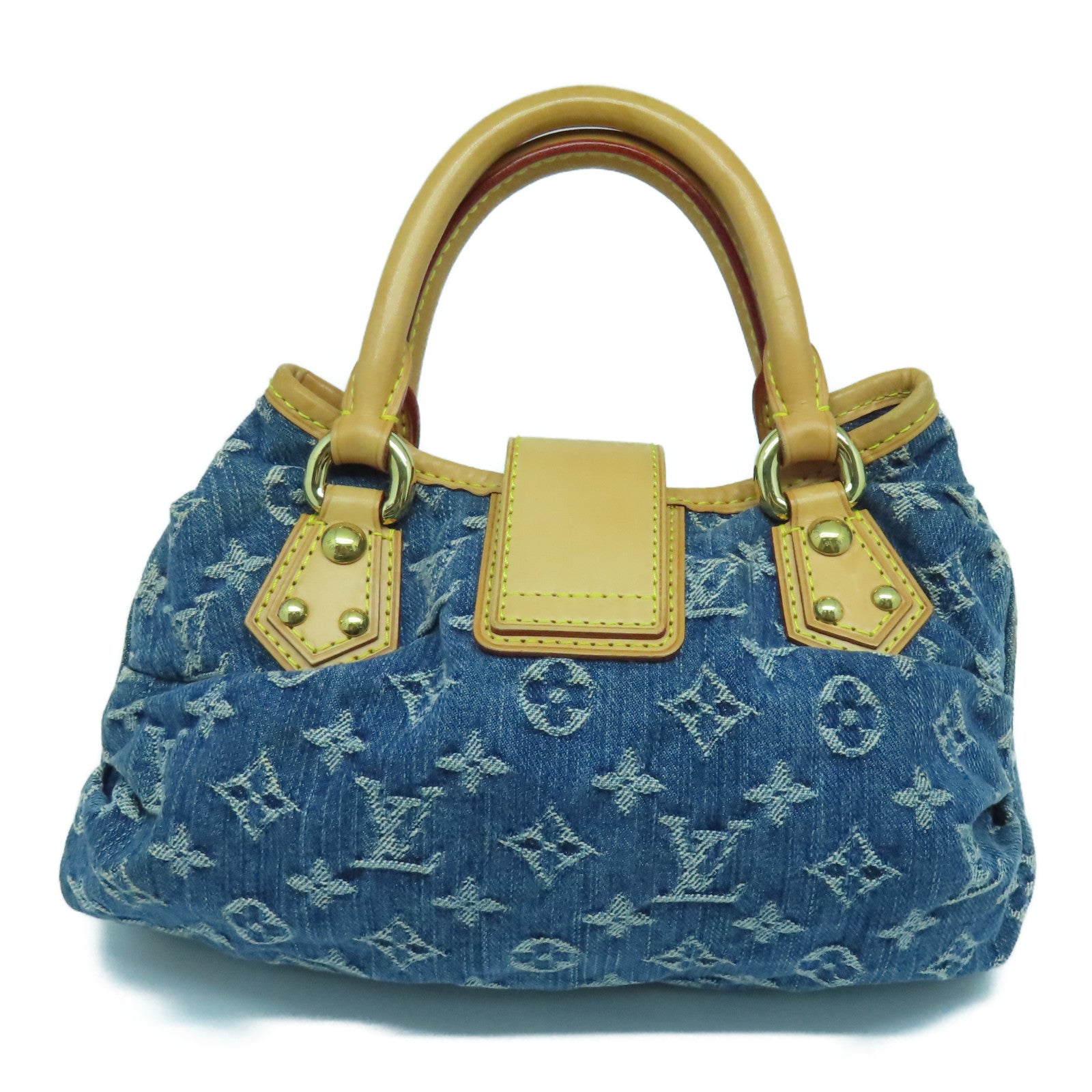 Louis Vuitton Blue Monogram Denim Pleaty Bag Louis Vuitton
