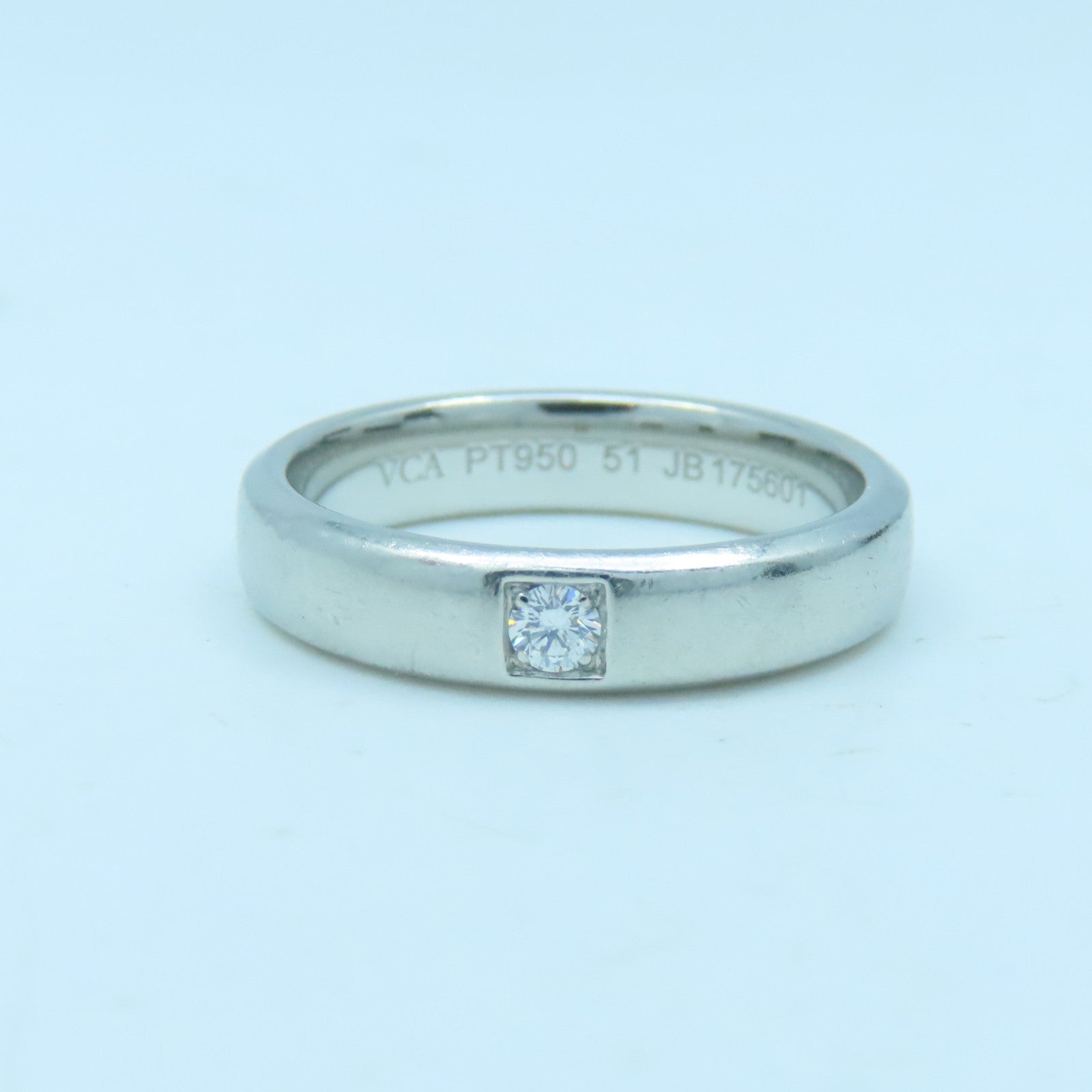 Van Cleef & Arpels 925 Sterling Silver Silver Ring Ring US#5.75