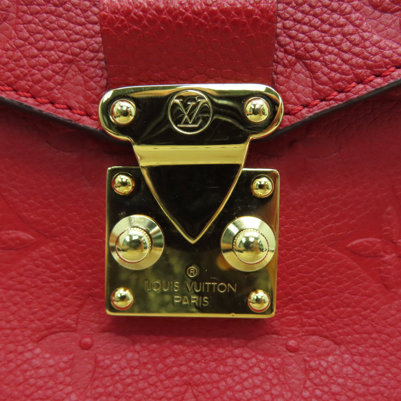 LOUIS VUITTON Monogram Empreinte Pochette Metis Gold Buckle Shoulder B –  Brand Off Hong Kong Online Store