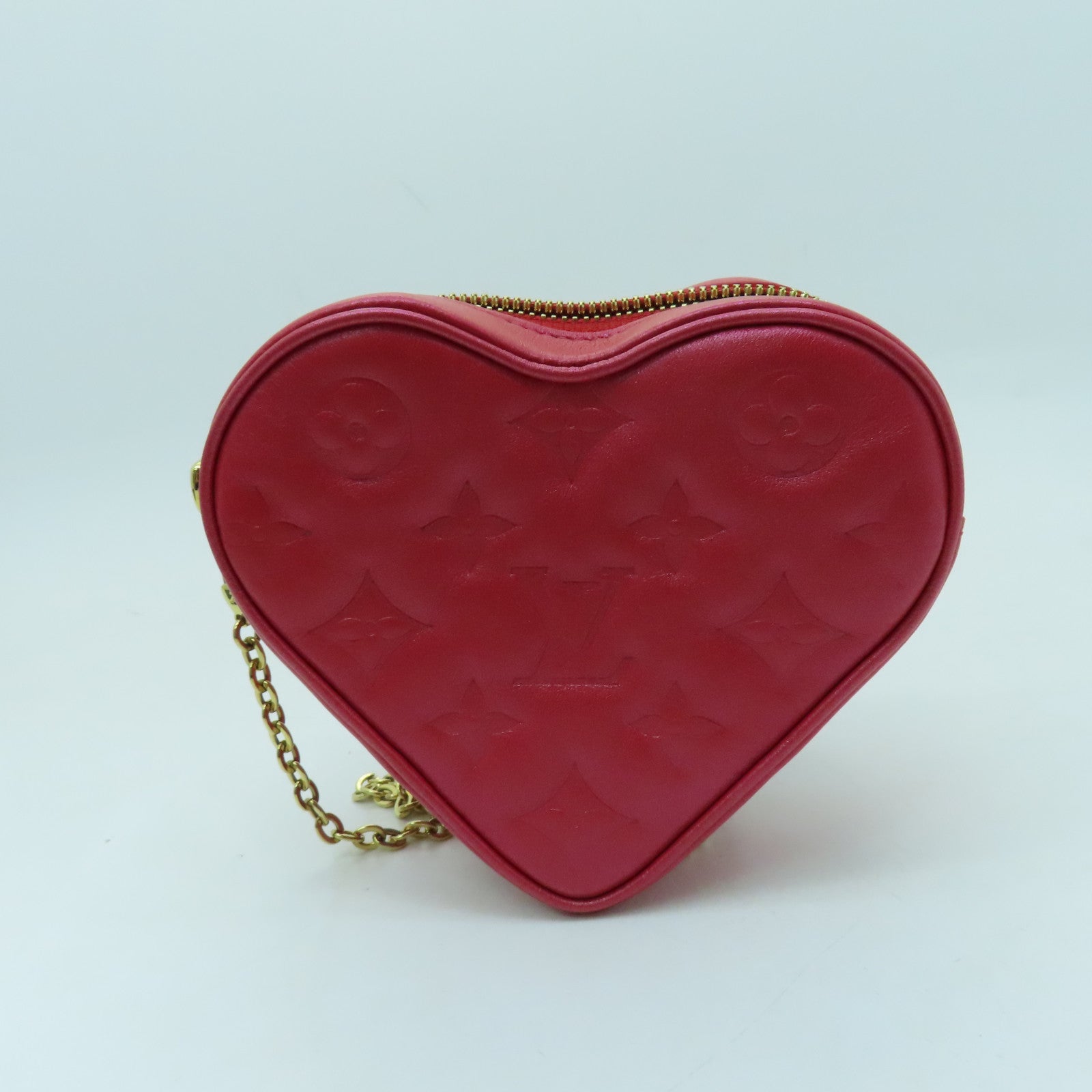 Louis Vuitton Louis Vuitton Monogram Heart M80837 Chain Handbag