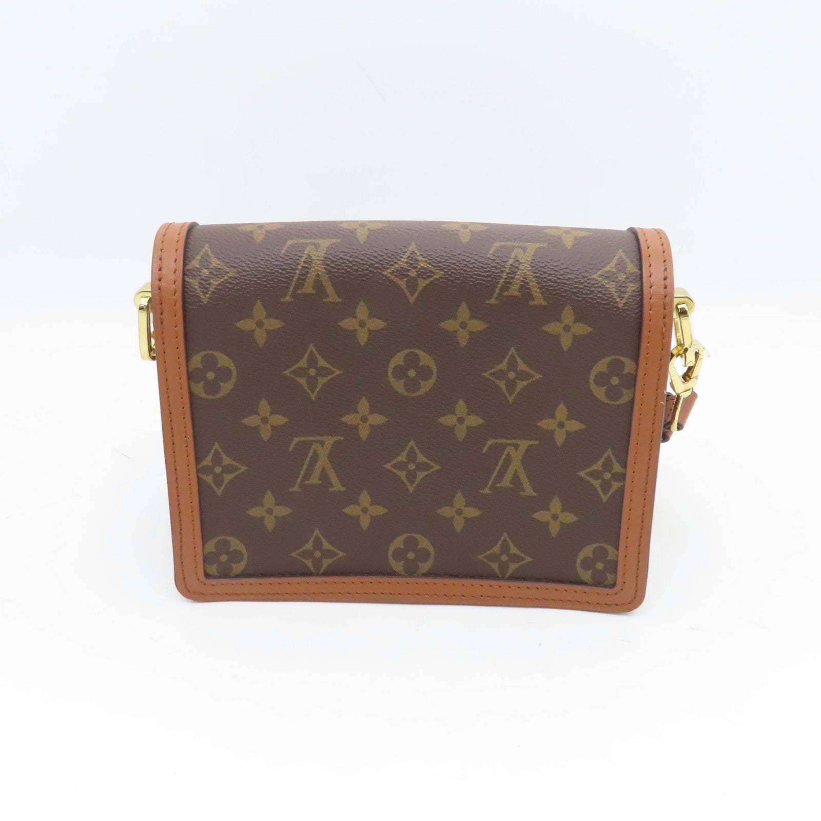 LOUIS VUITTON Mini Dauphine Monogram Reverse Canvas Shoulder Handbag M45959