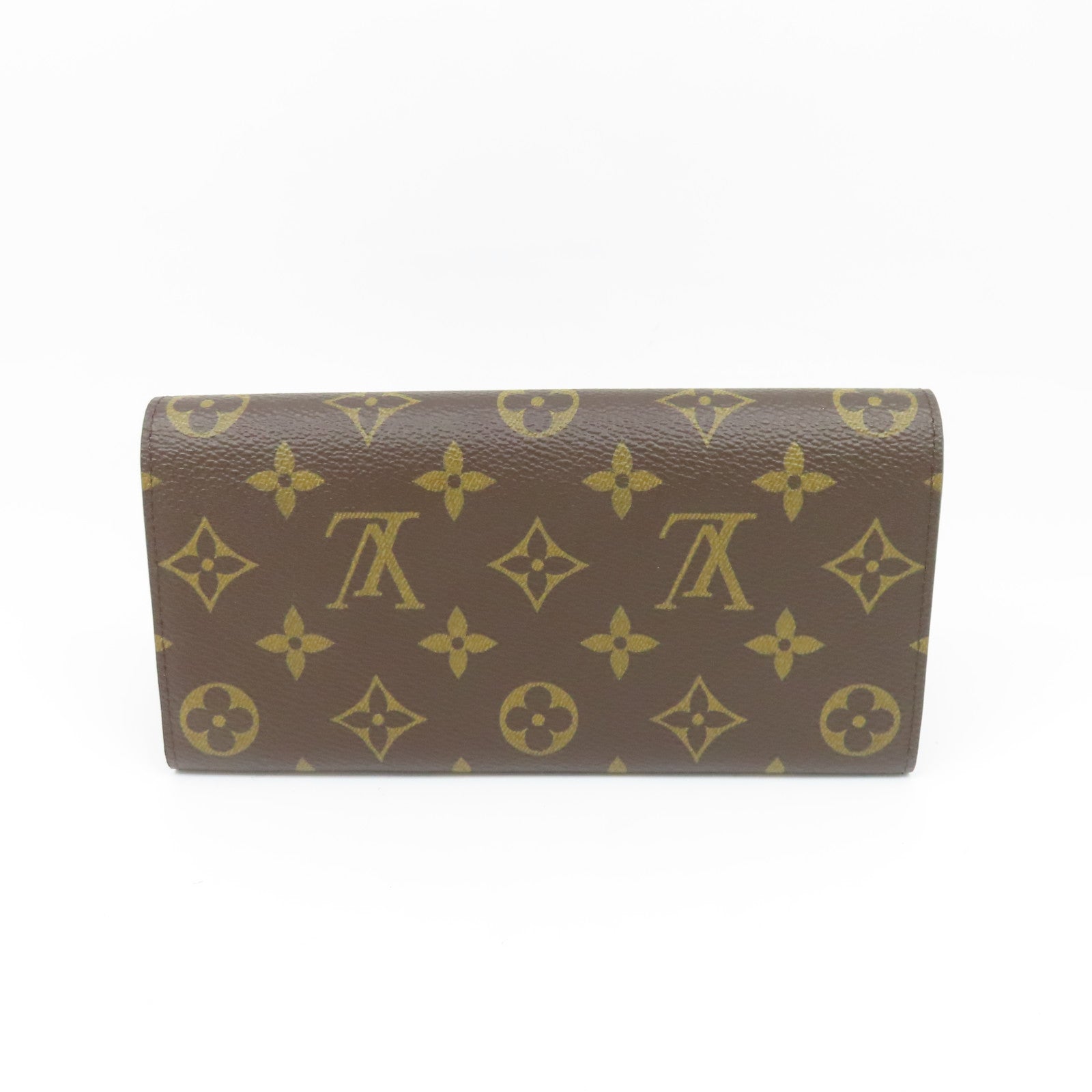 LOUIS VUITTON Monogram Long Wallet Gold Buckle Long Wallet Brown – Brand Off  Hong Kong Online Store