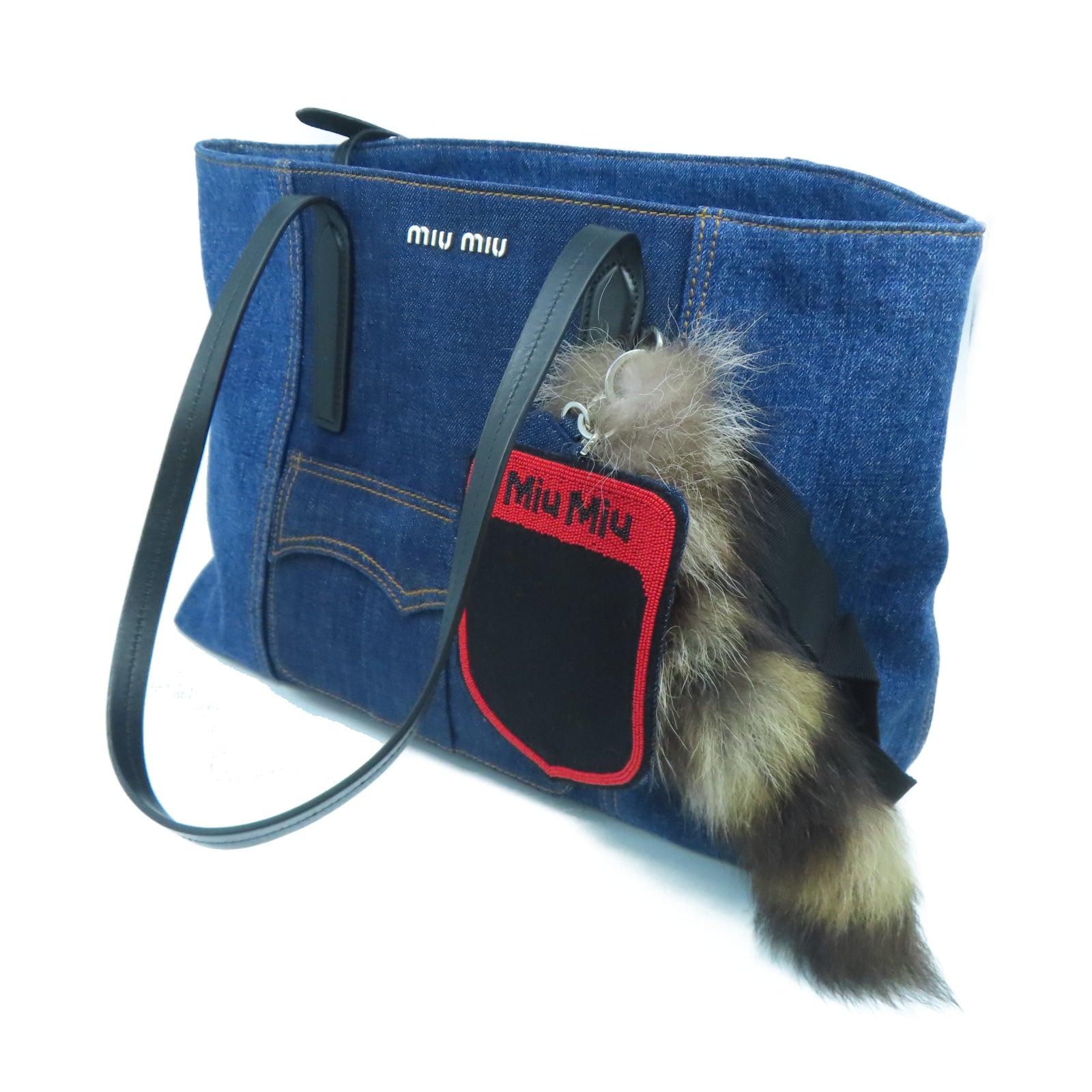 Miu miu bag discount with cat tail