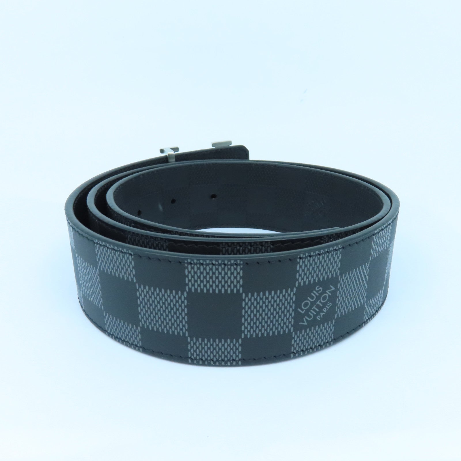 Louis Vuitton Black Damier Print Buckle Belt 85CM – STYLISHTOP
