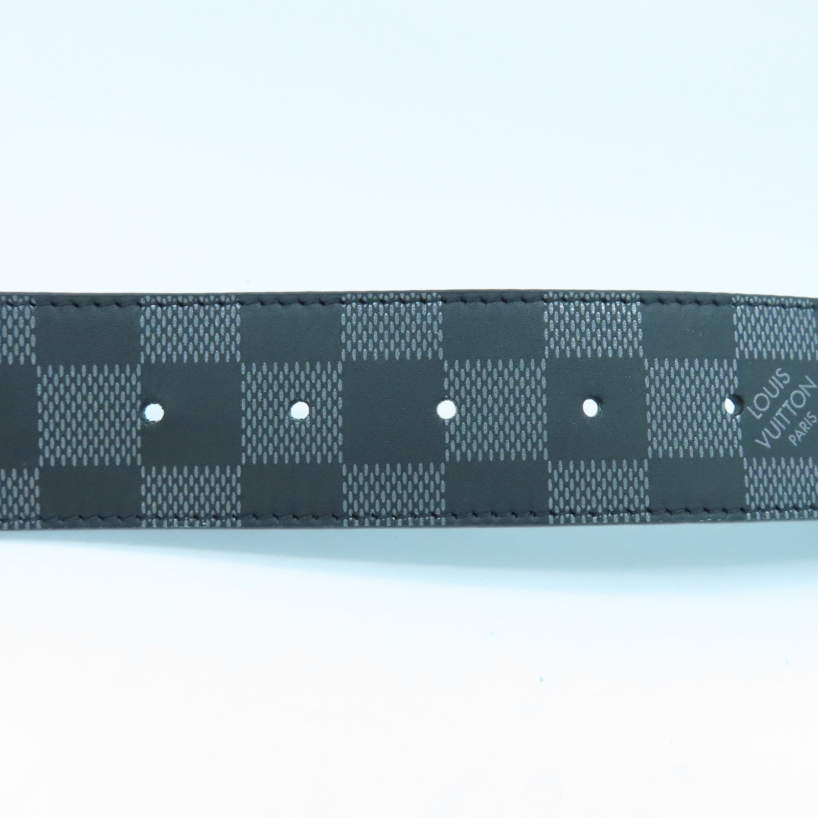 Louis Vuitton Black Damier Print Buckle Belt 85CM – STYLISHTOP